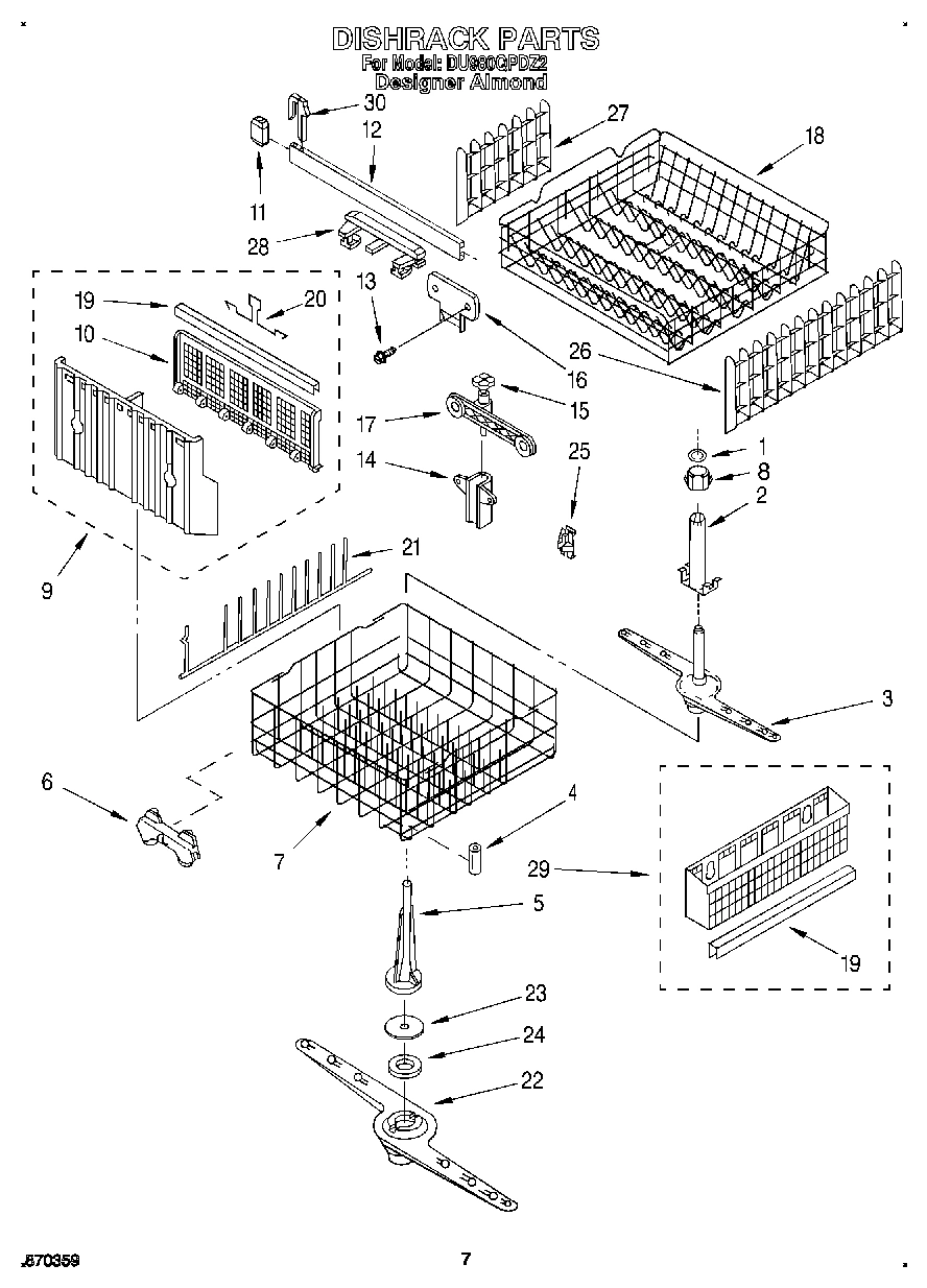 05 - DISHRACK, LIT/OPTIONAL