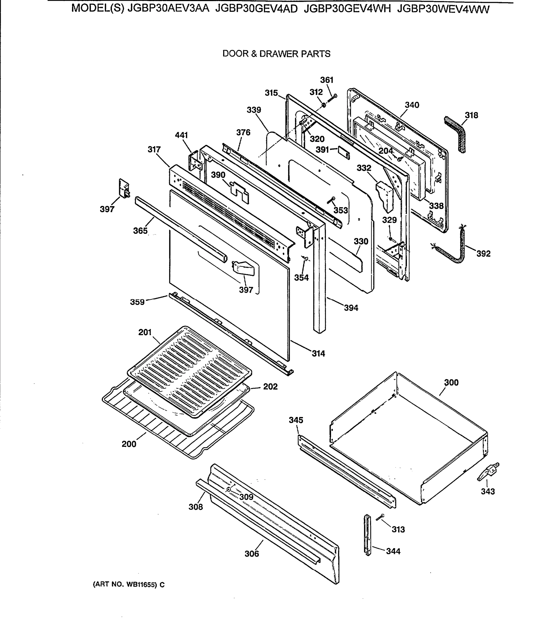 DOOR & DRAWER PARTS