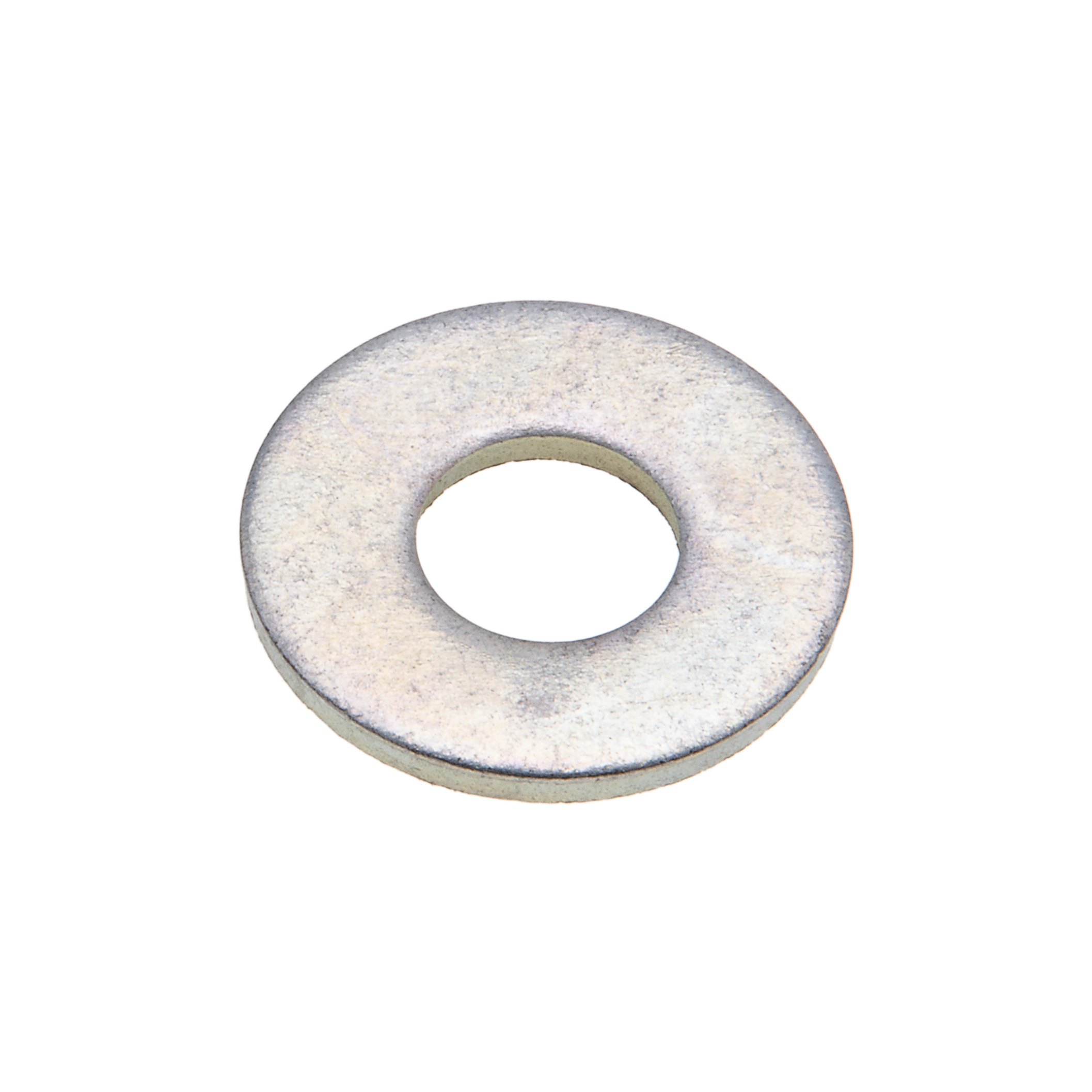 1/2 Grade 5 USS Flat Washer, Steel, Zinc, U/M 100