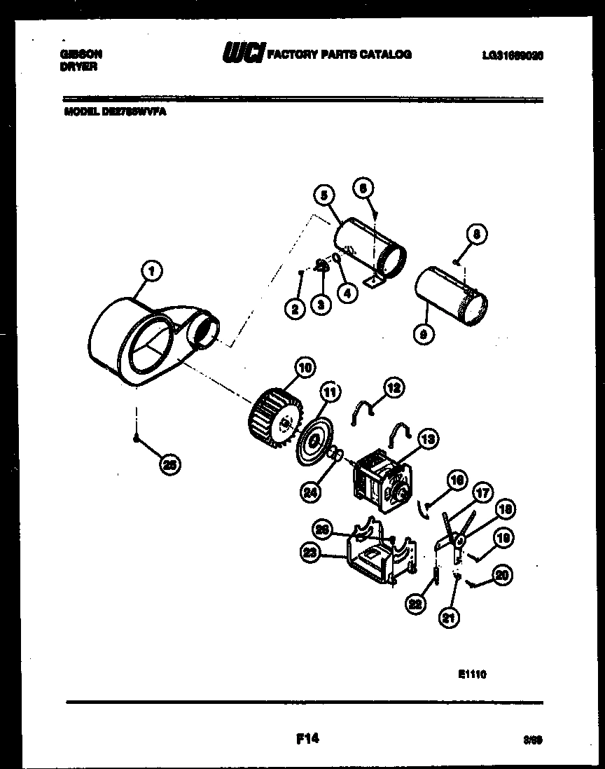 05 - MOTOR AND BLOWER PARTS