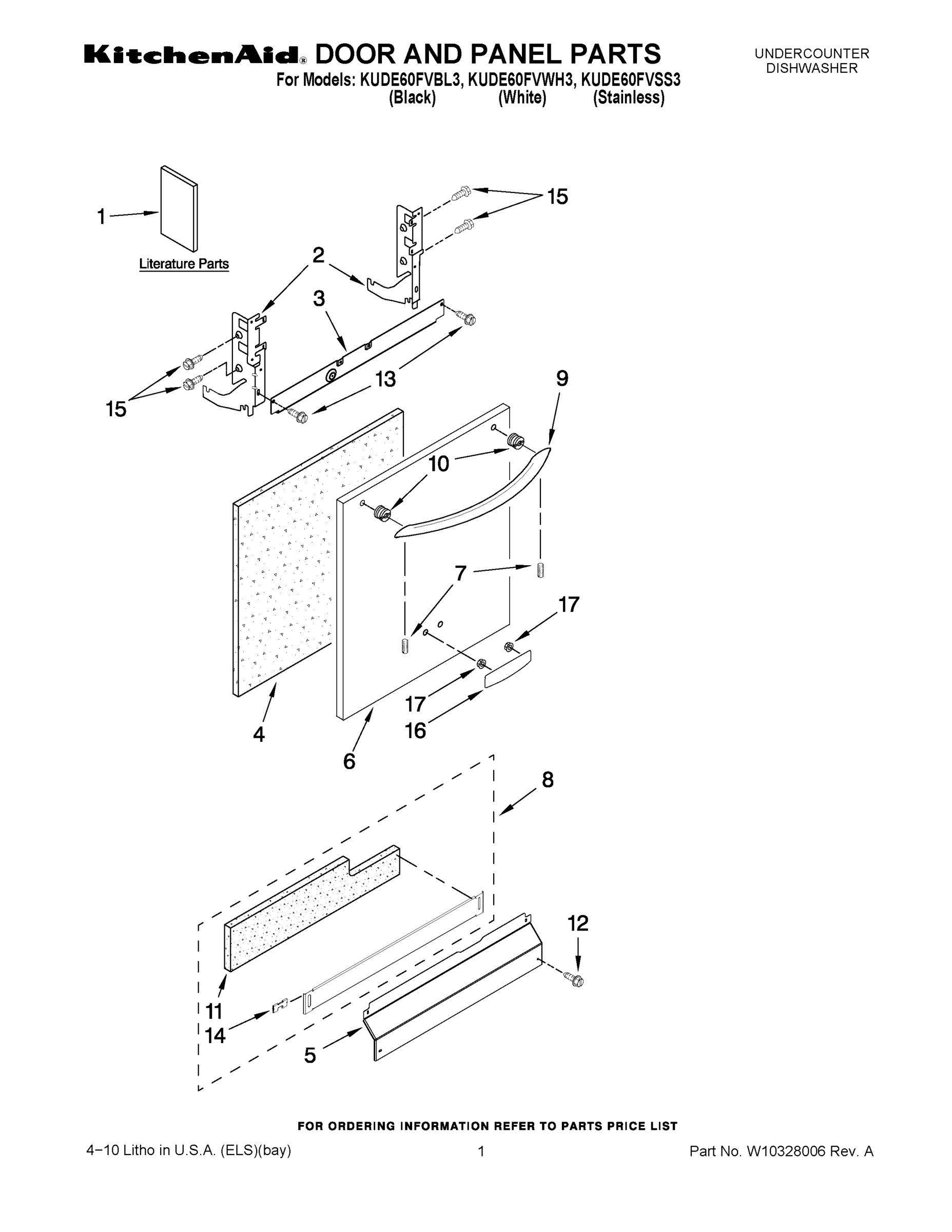 01 - DOOR AND PANEL PARTS