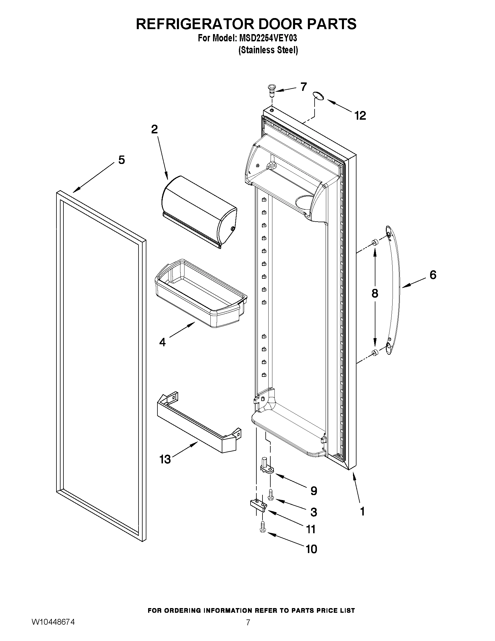 05 - REFRIGERATOR DOOR PARTS