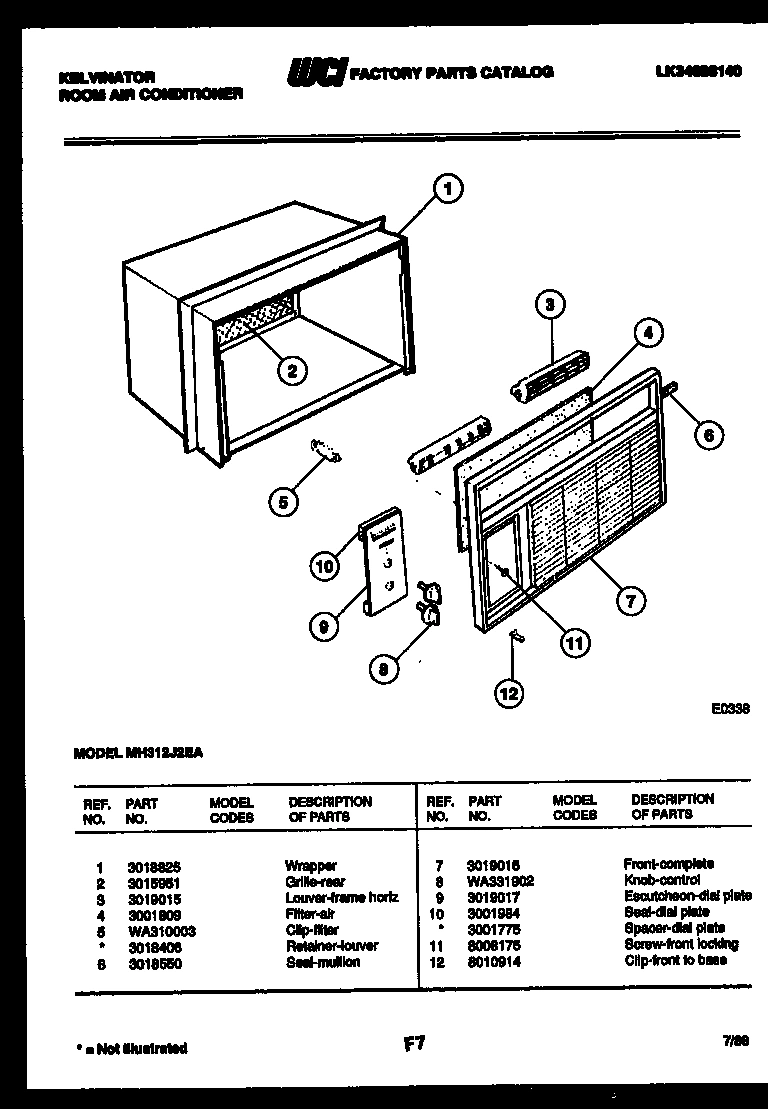 02 - CABINET PARTS
