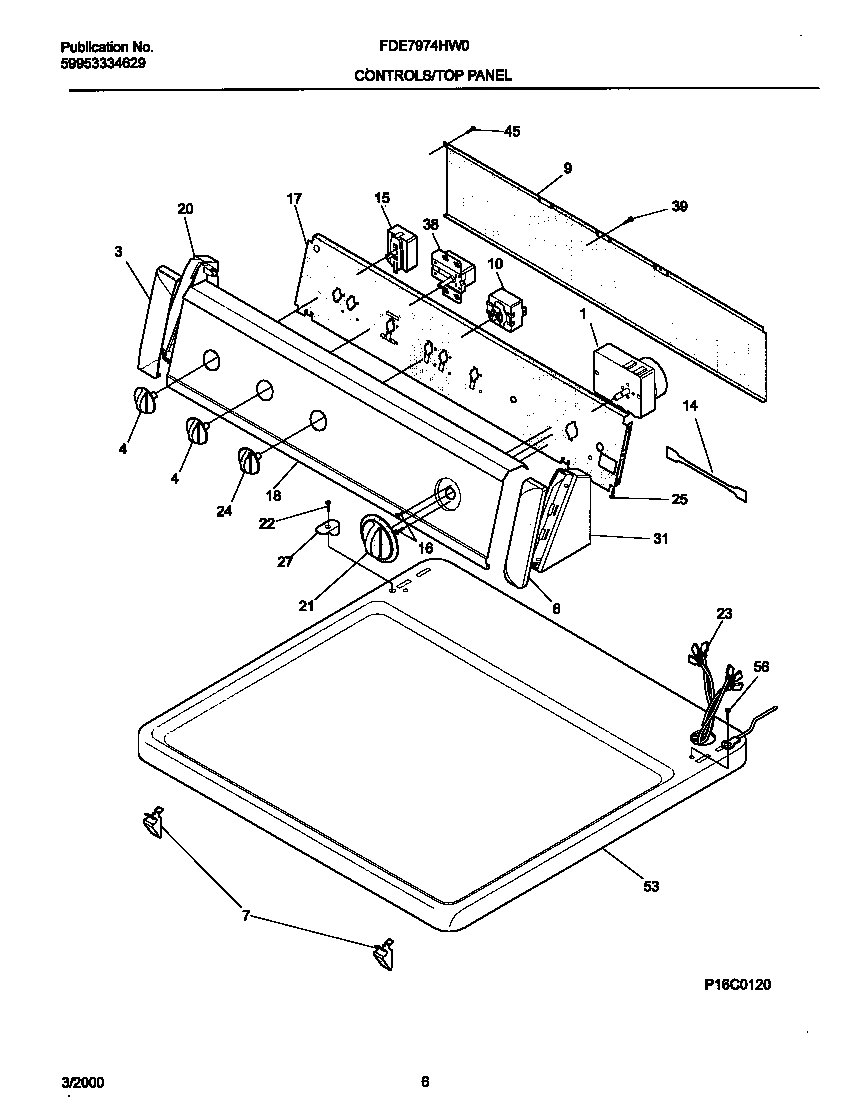 04 - P16C0120 CONTROL PANEL