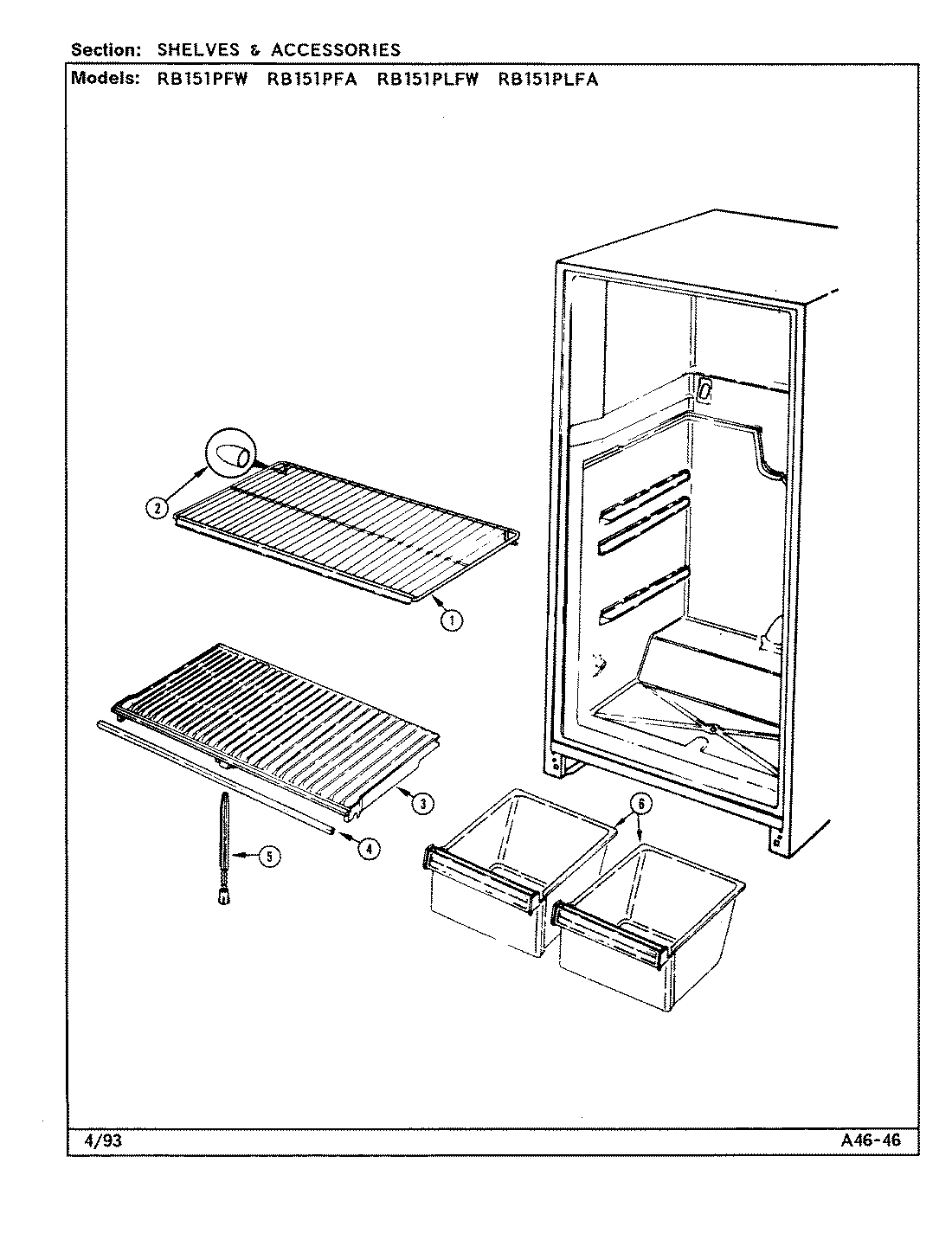 03 - SHELVES & ACCESSORIES