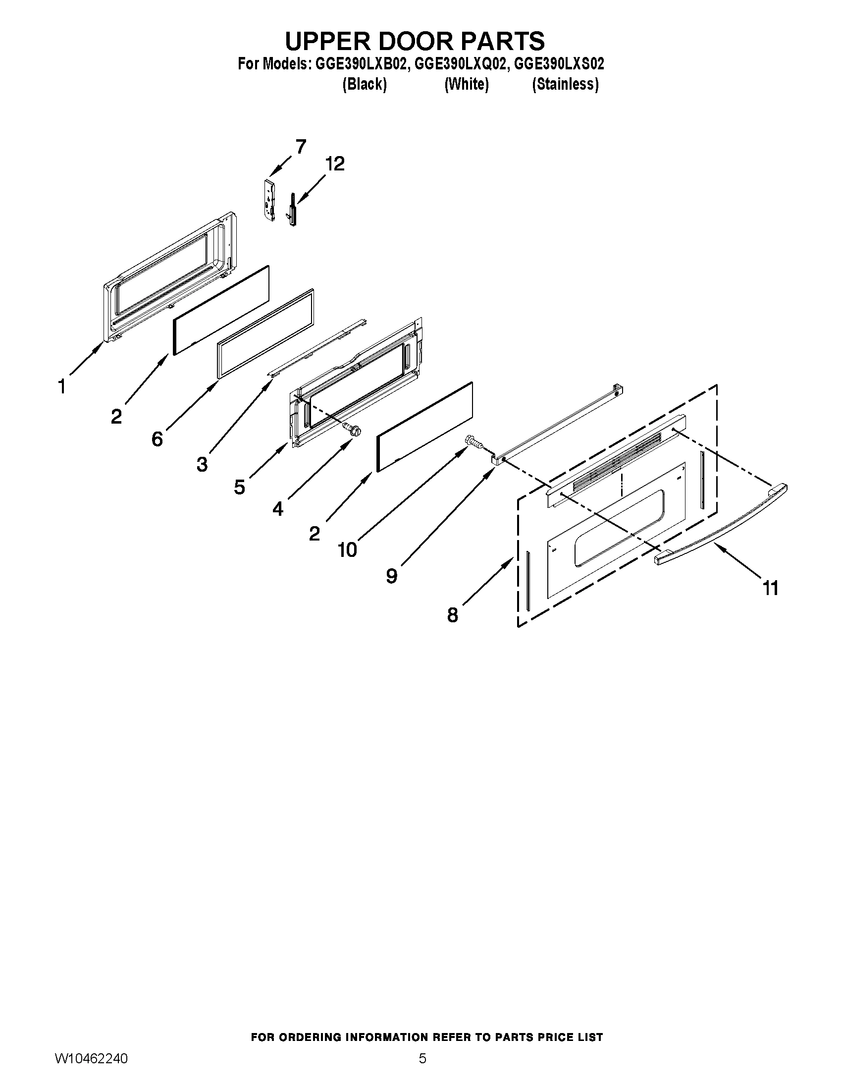 04 - UPPER DOOR PARTS