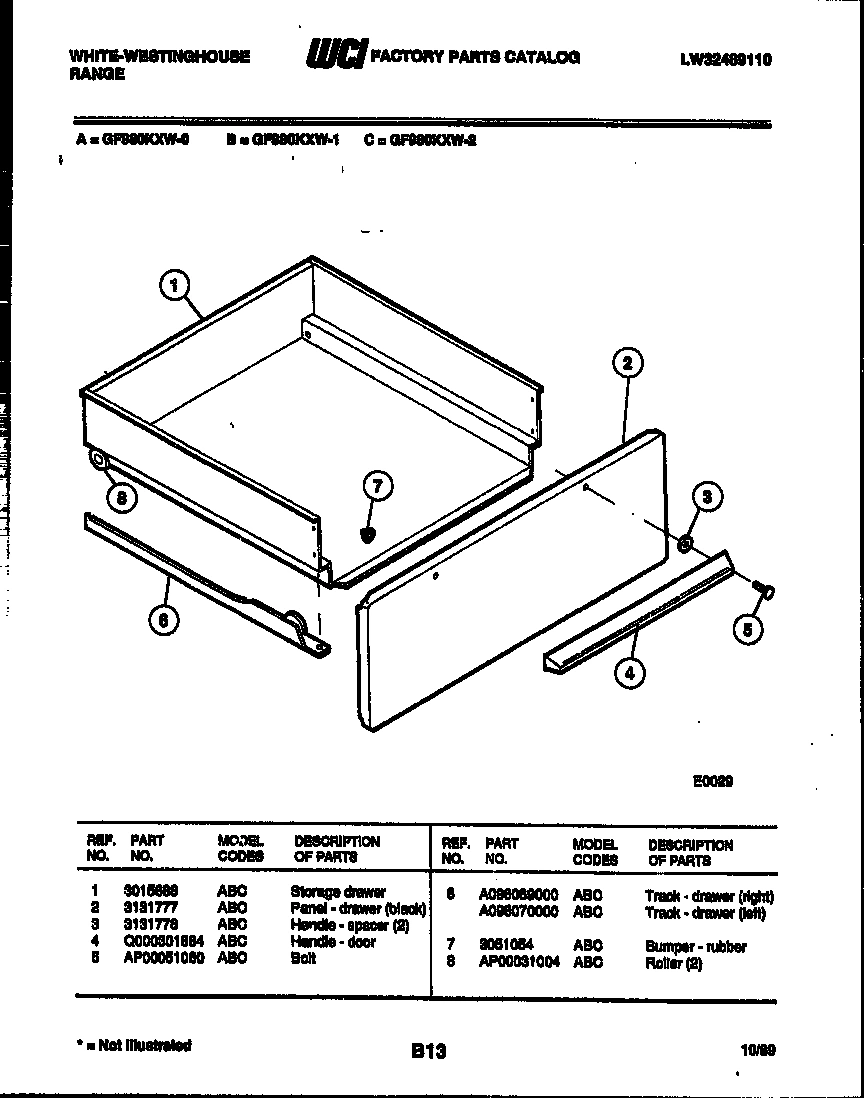 05 - DRAWER PARTS