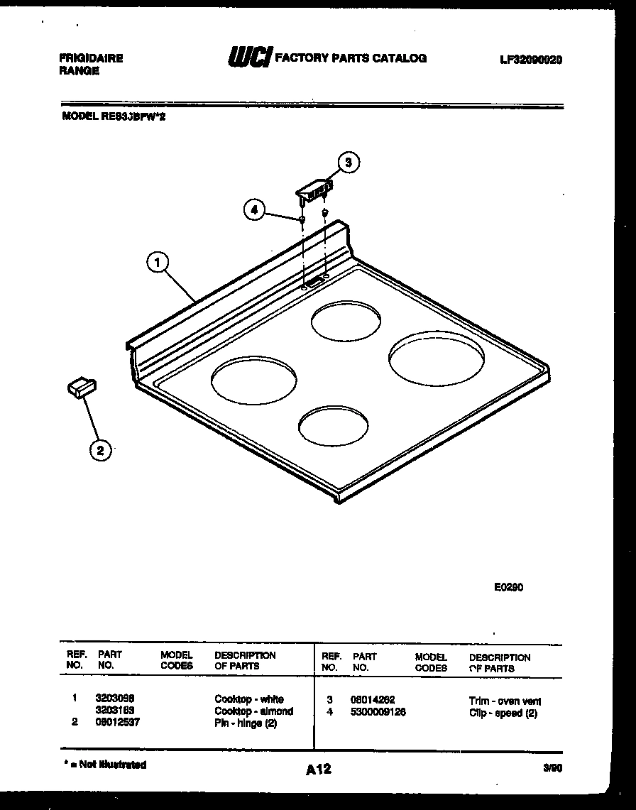 03 - COOKTOP PARTS