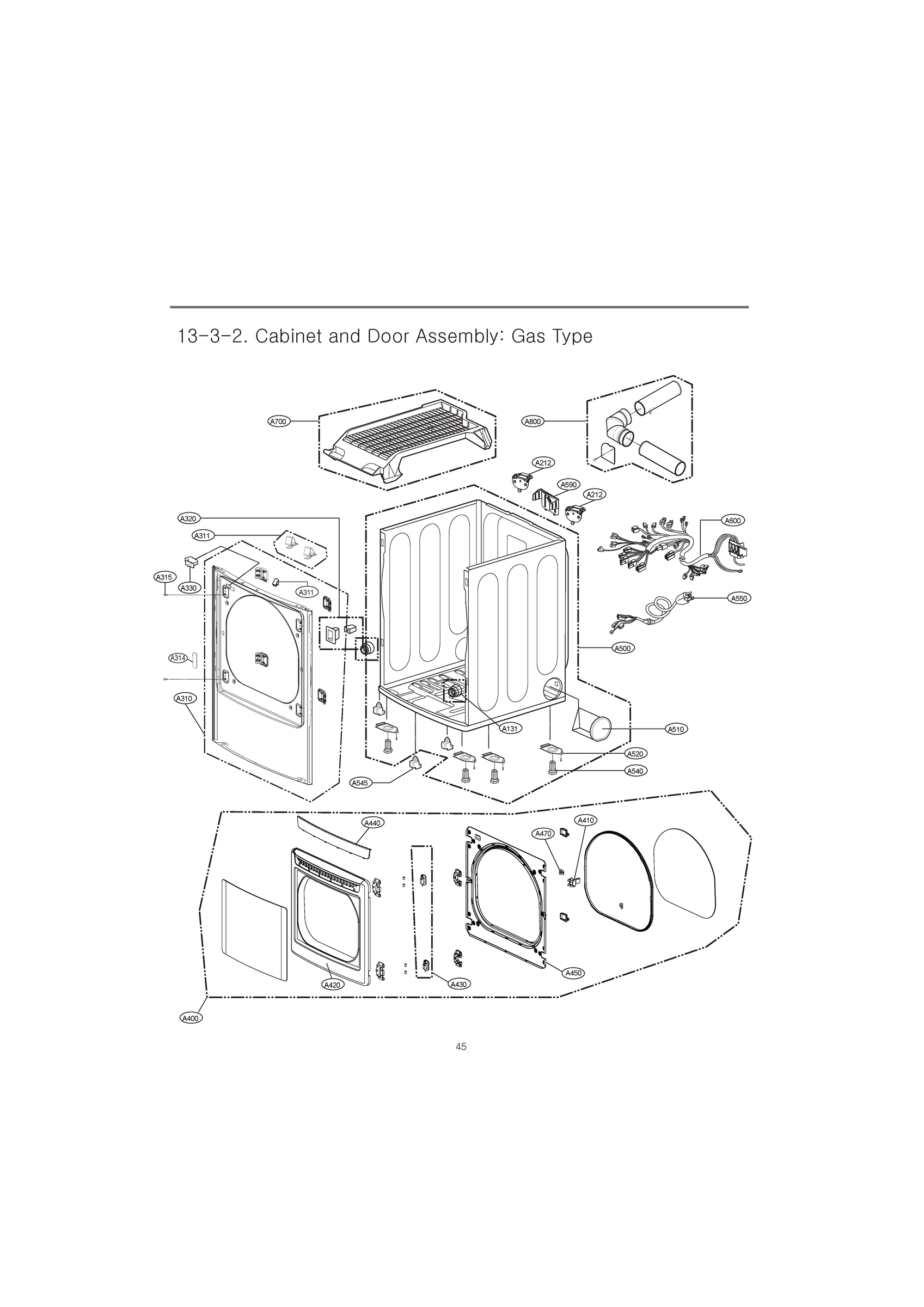 CABINET AND DOOR ASSEMBLY
