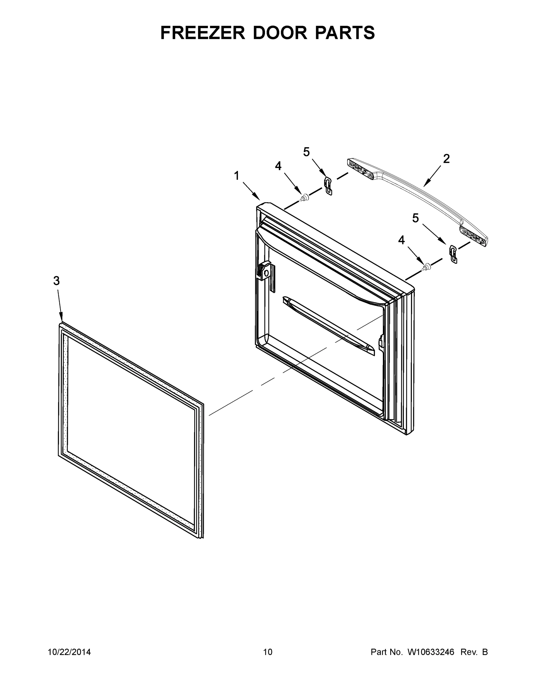 06 - FREEZER DOOR PARTS