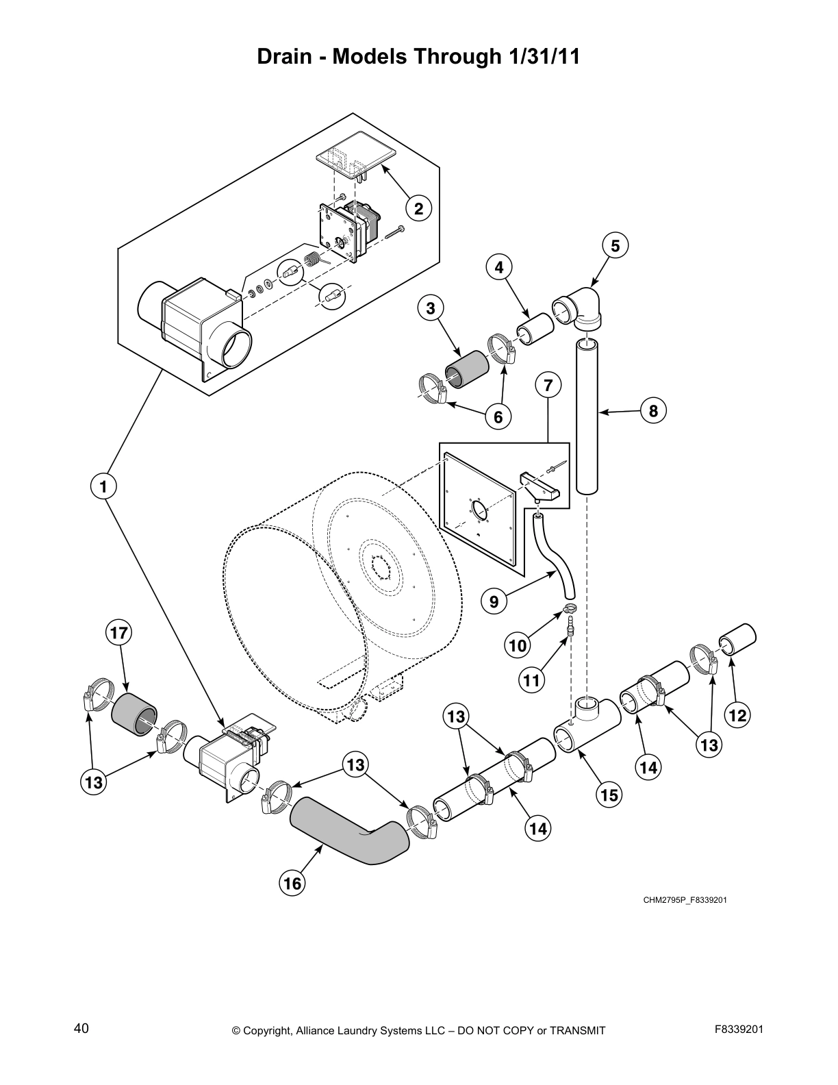 Drain - Models Through 1/31/11