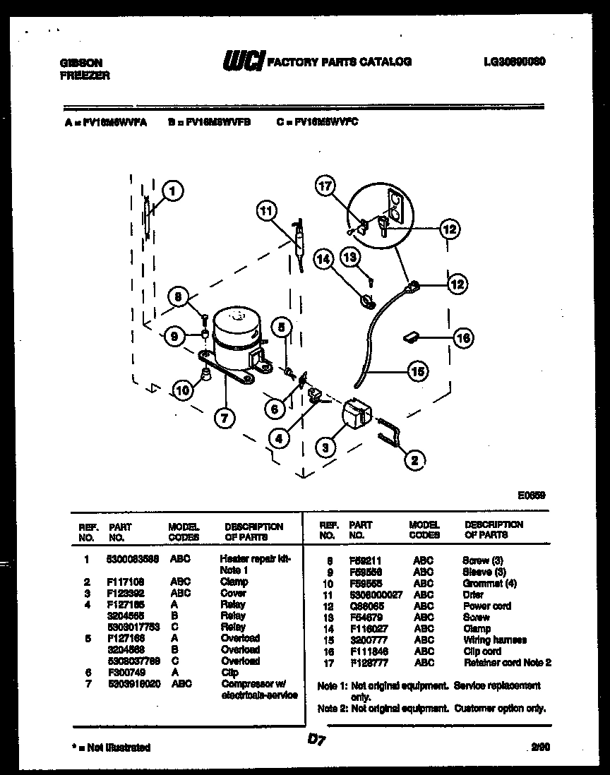 05 - COMPRESSOR AND ELECTRICAL PARTS