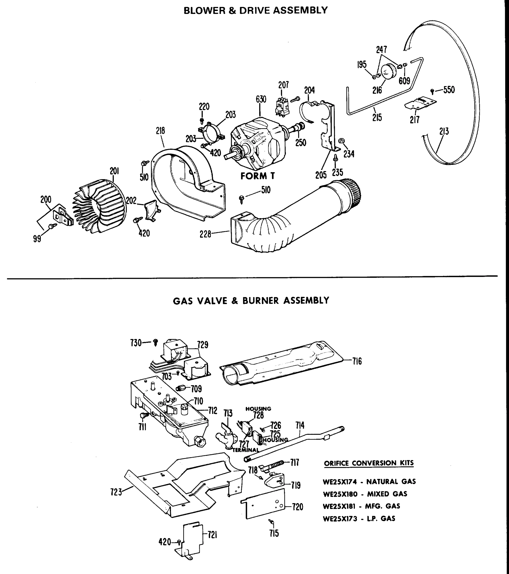 BLOWER & DRIVE ASSEMBLY215