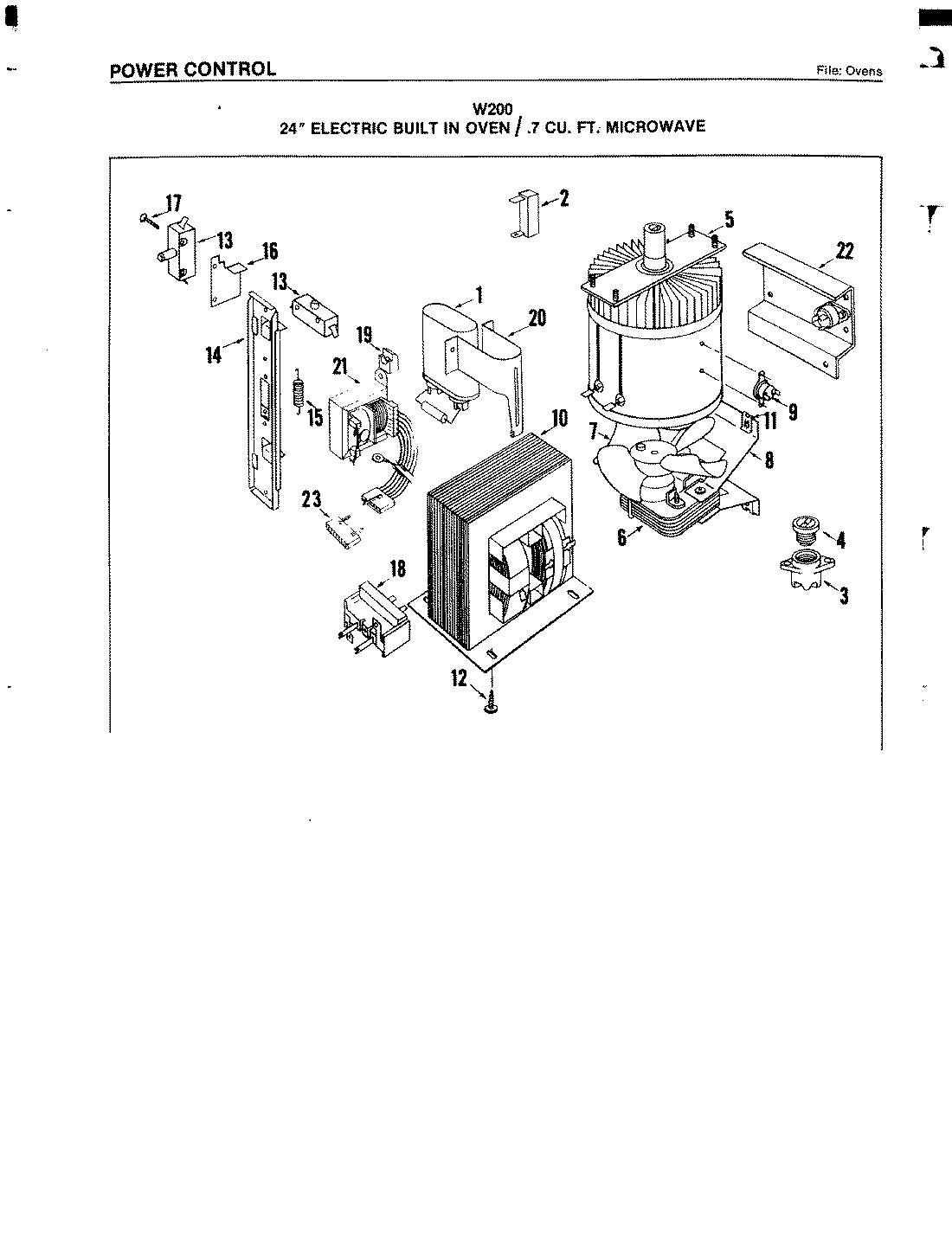 08 - POWER CONTROL (MICROWAVE)