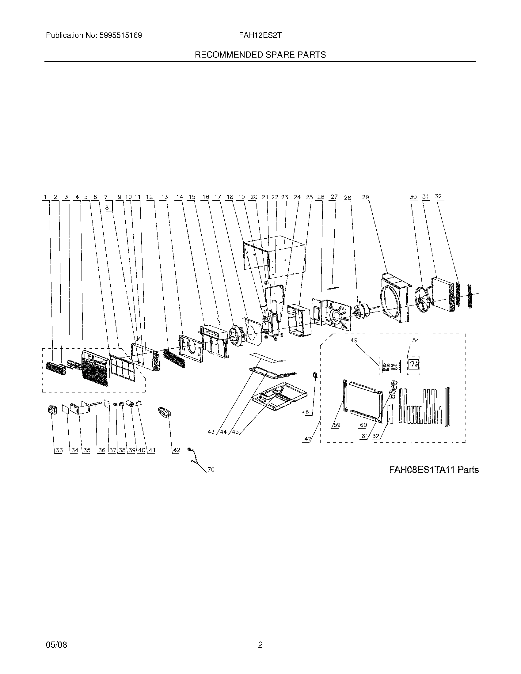 03 - RECOMMENDED SPARE PARTS
