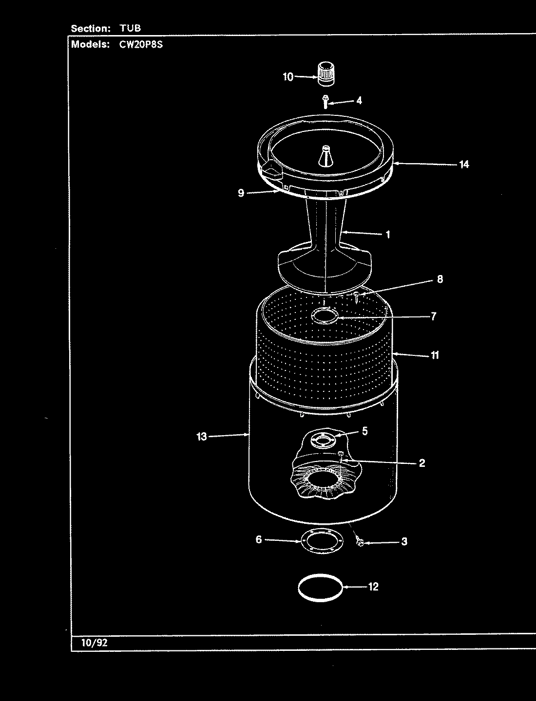 04 - TUB (CW20P8xS)(REV. A-E)