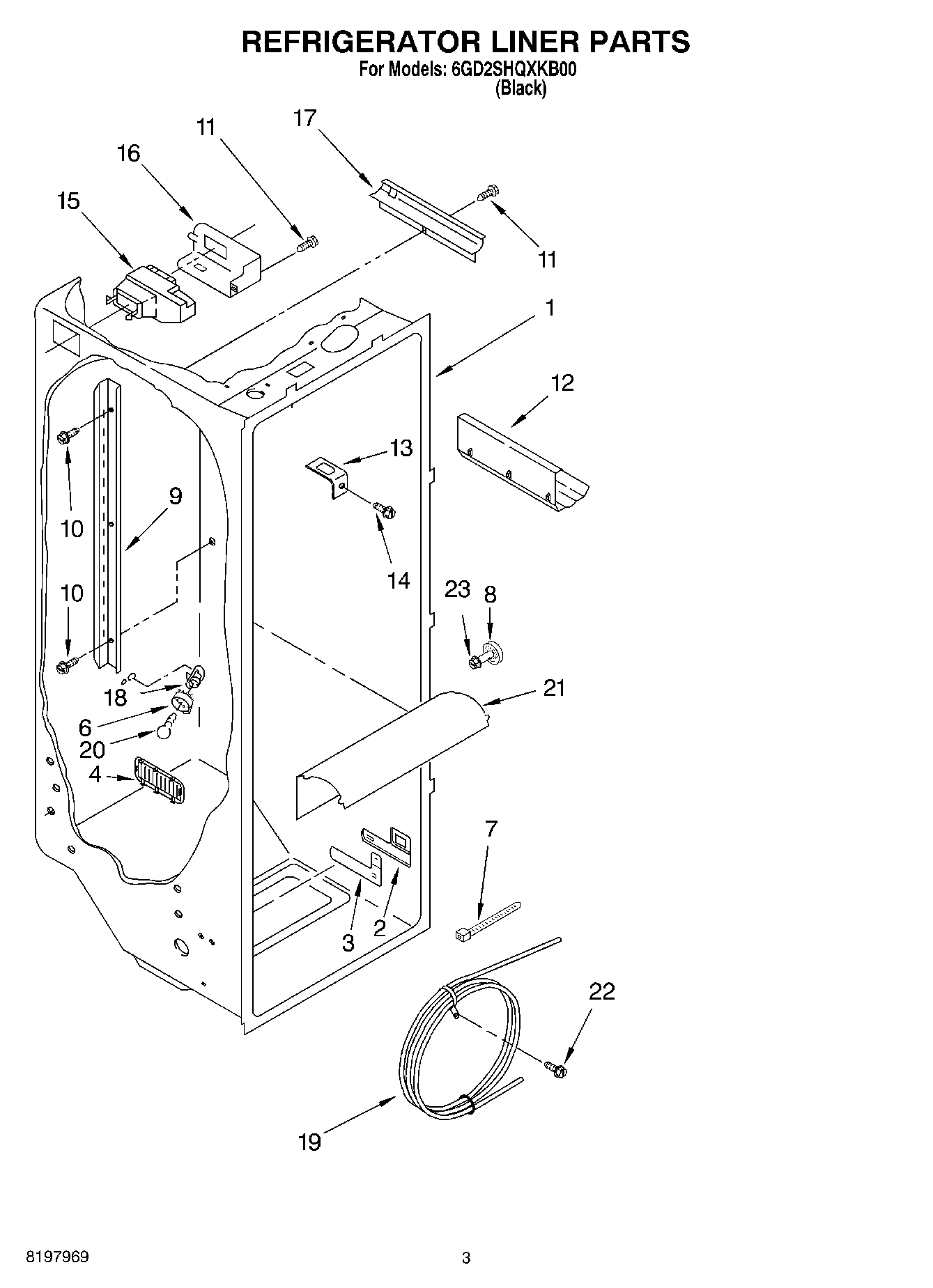 02 - REFRIGERATOR LINER