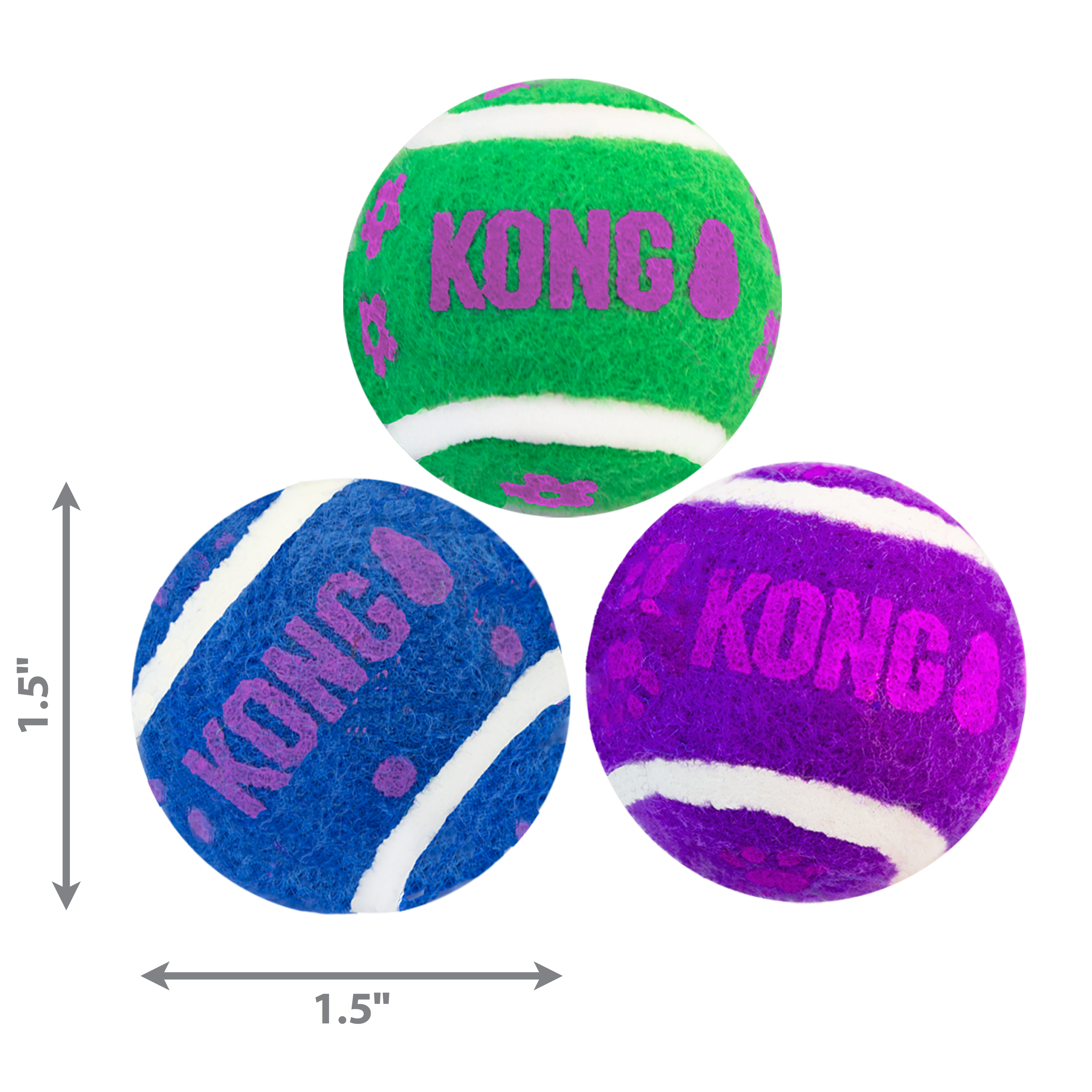 Pelotas de tenis Cat Active con cascabeles dimoffpack imagen de producto