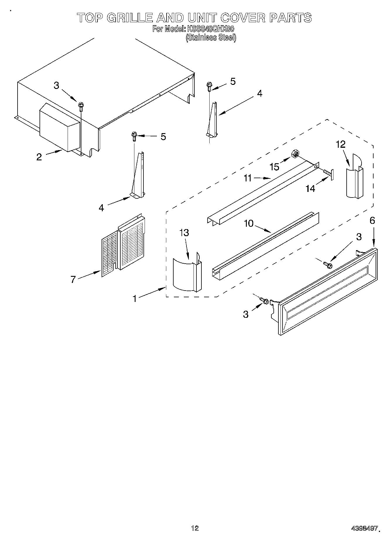 09 - TOP GRILLE AND UNIT COVER