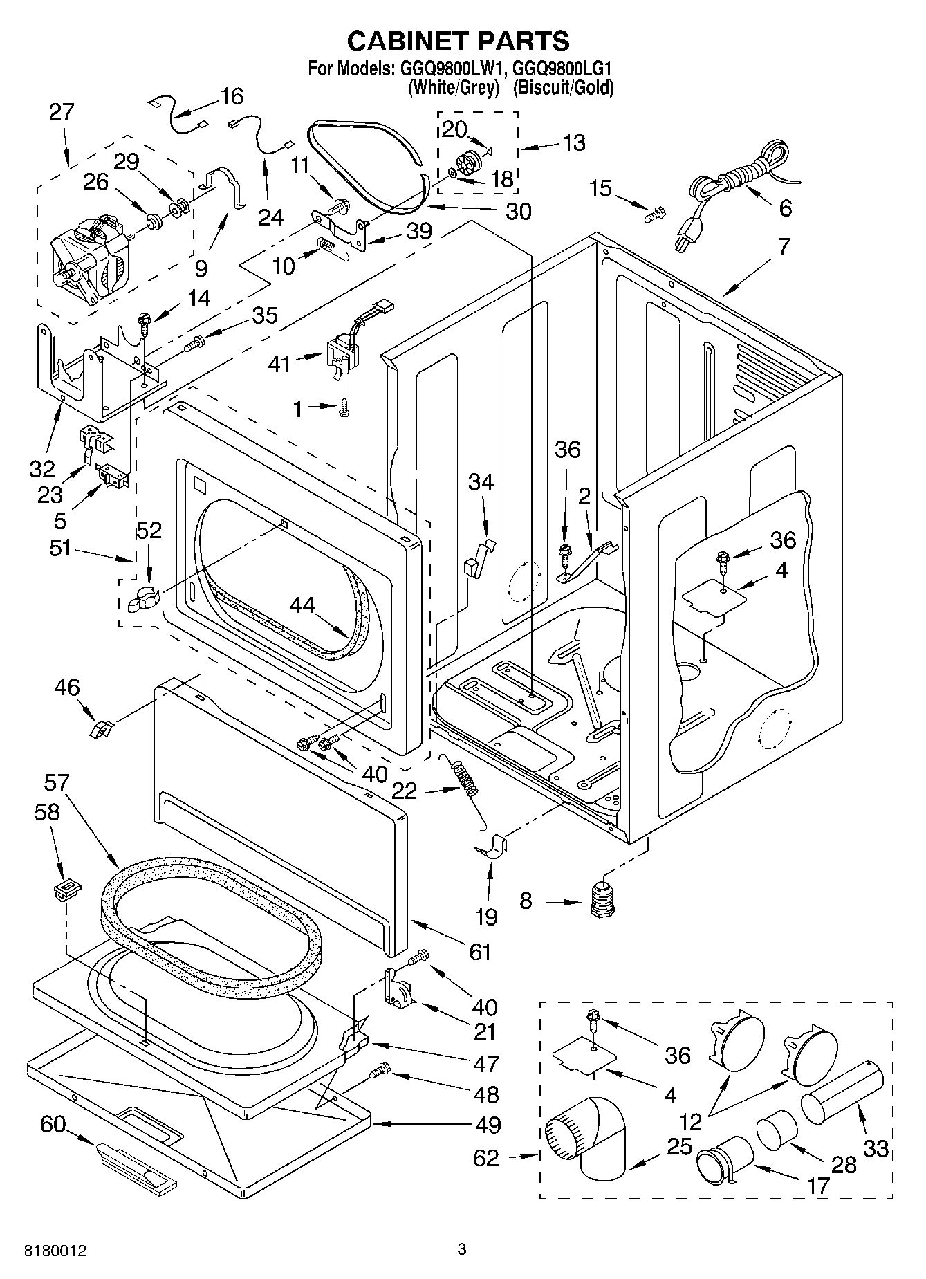 02 - CABINET PARTS