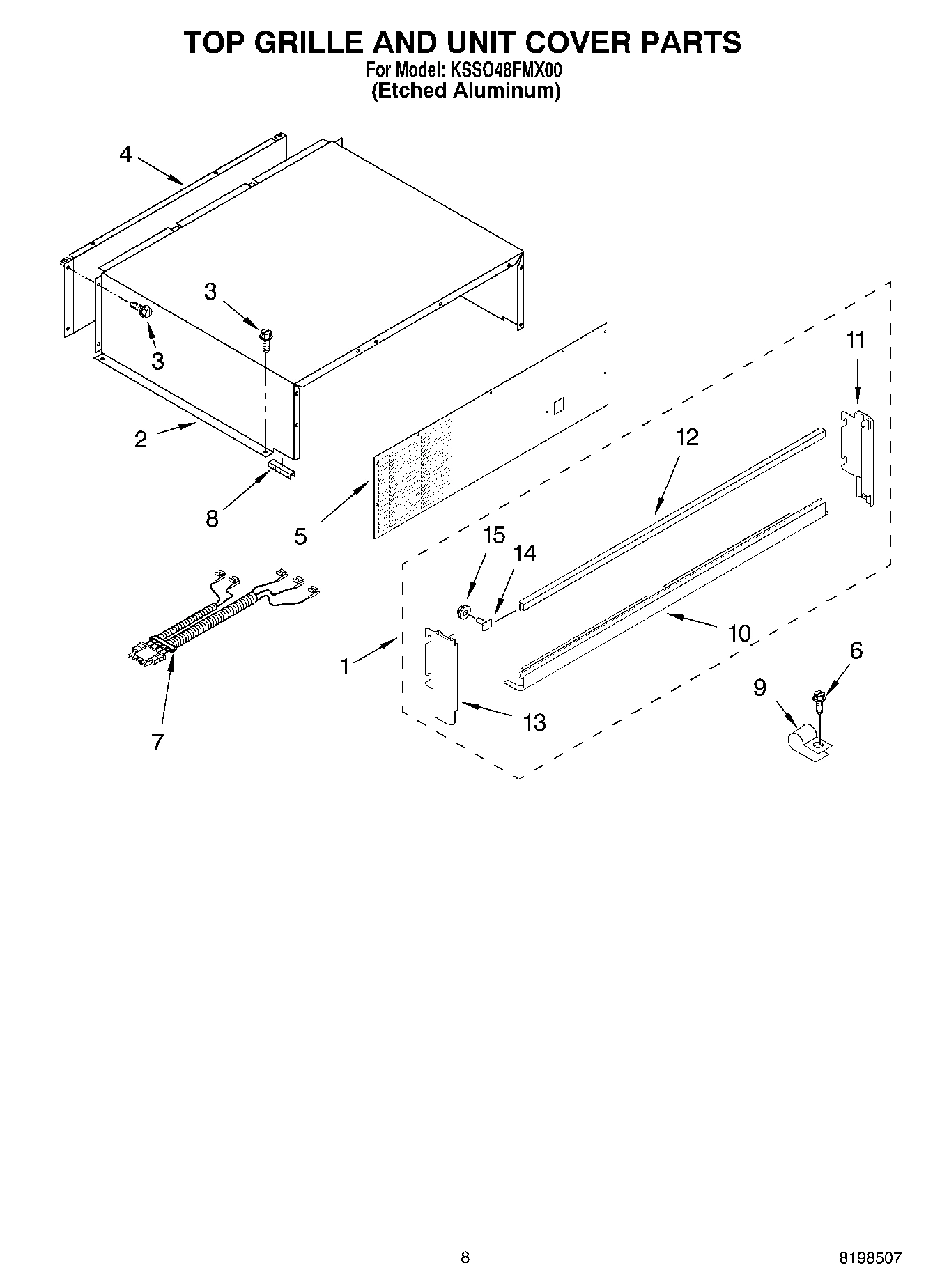 06 - TOP GRILLE AND UNIT COVER PARTS