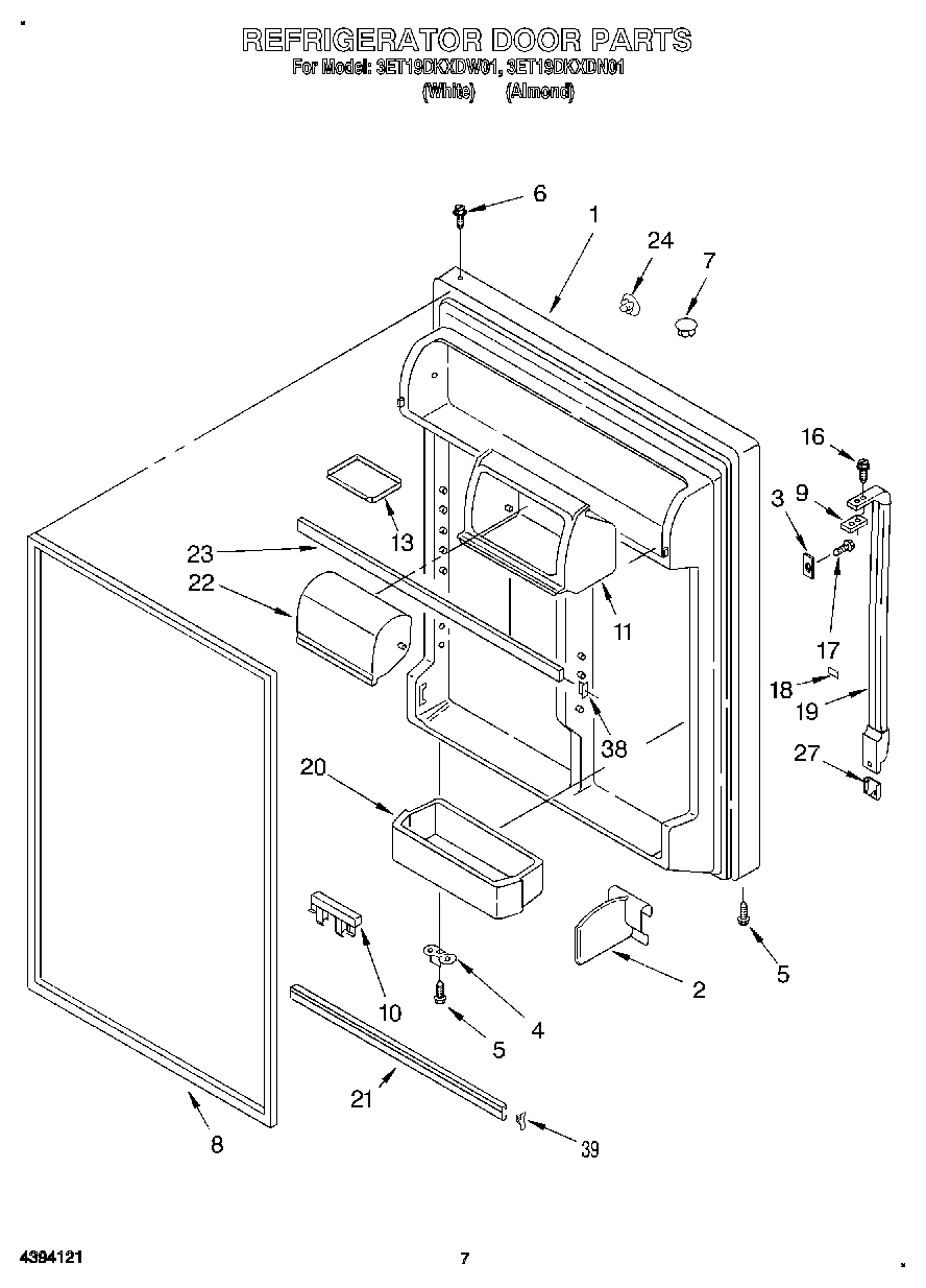04 - REFRIGERATOR DOOR