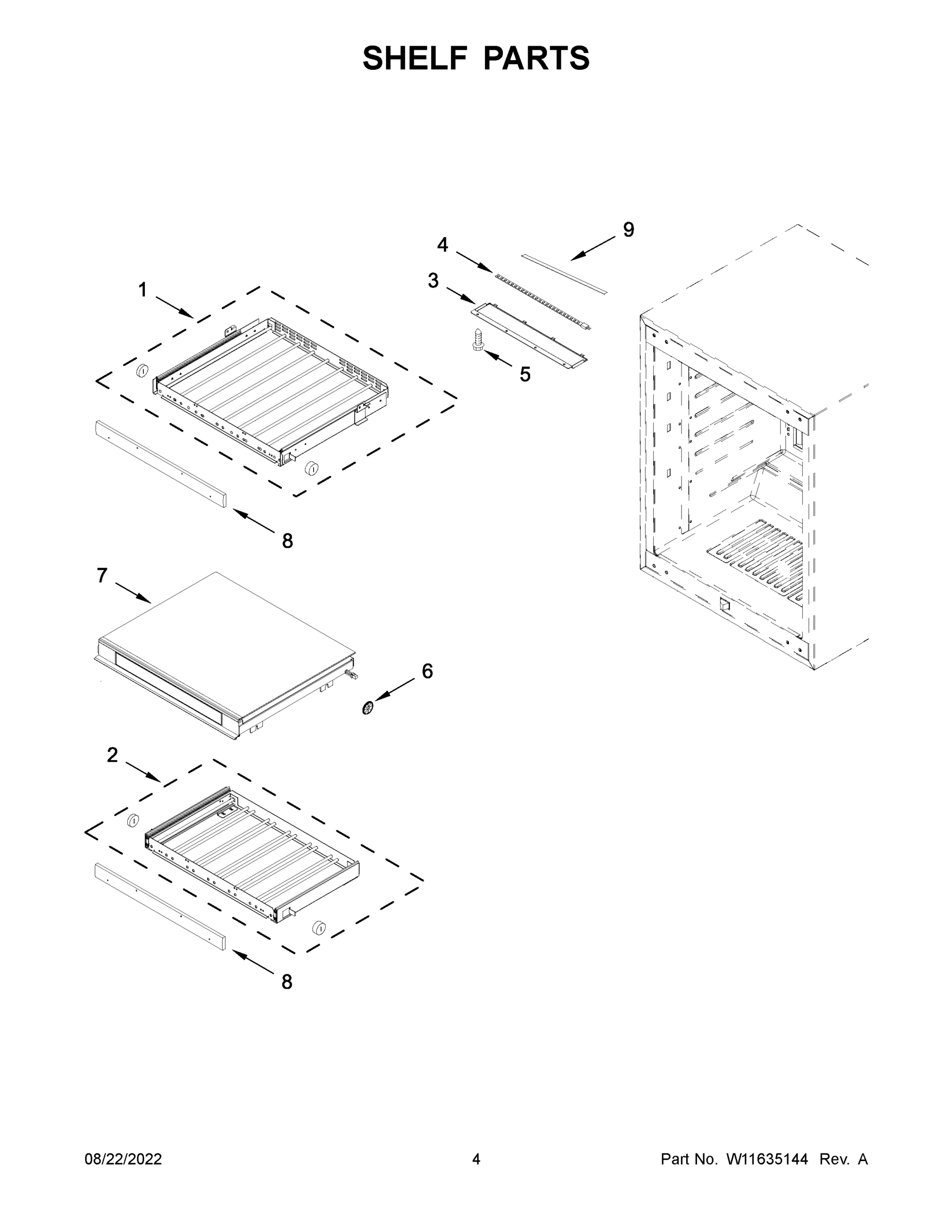 03 - SHELF PARTS