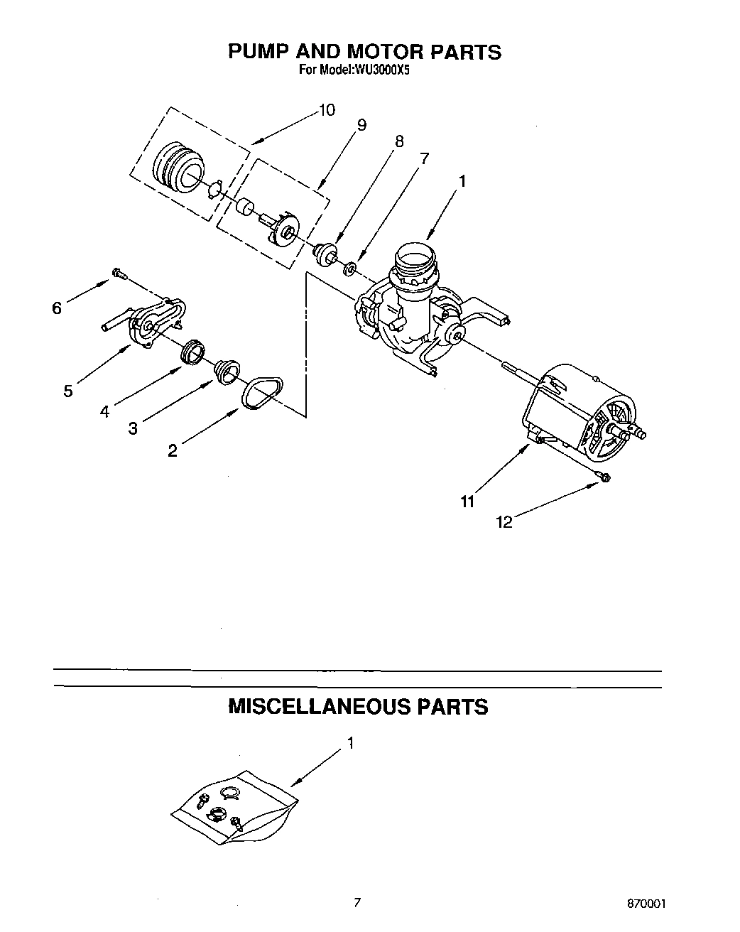 06 - PUMP AND MOTOR, MISCELLANEOUS