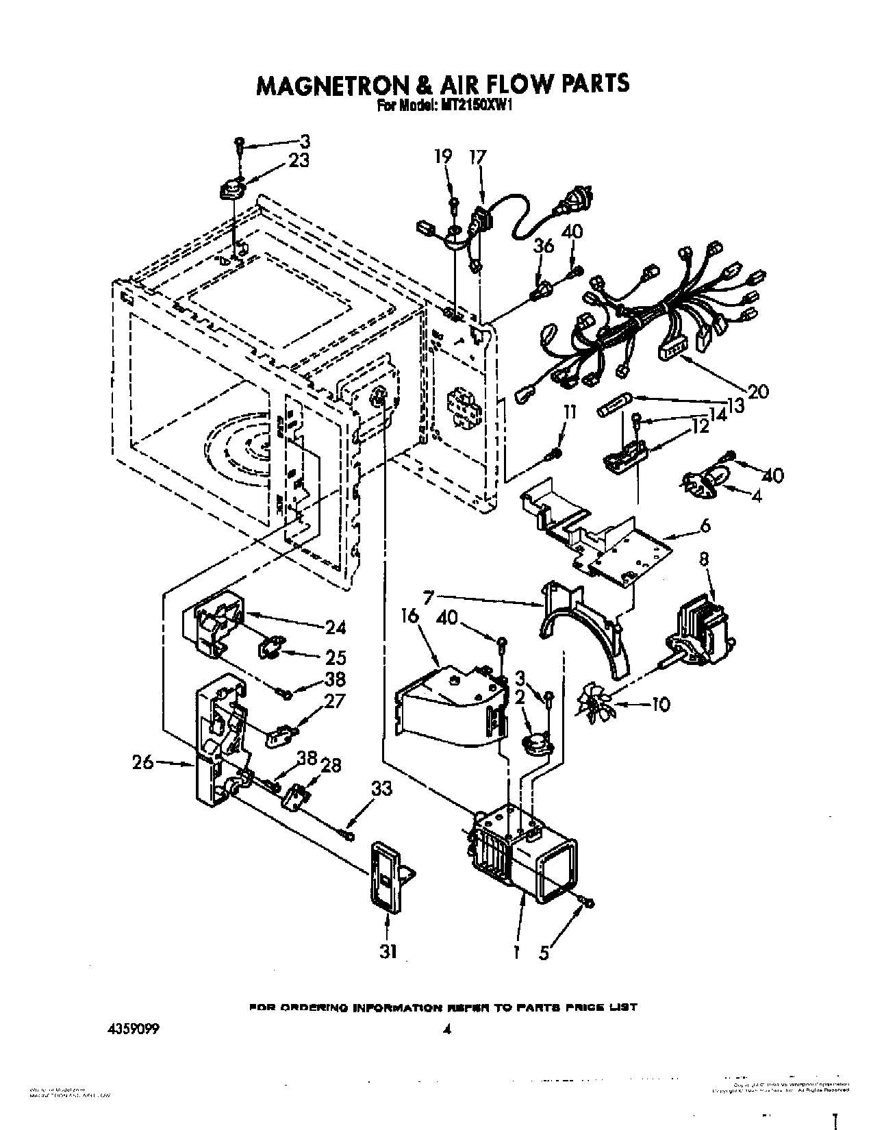04 - MAGNETRON AND AIR FLOW, OPTIONAL