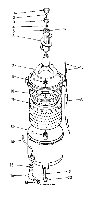 TUB AND BASKET PARTS
