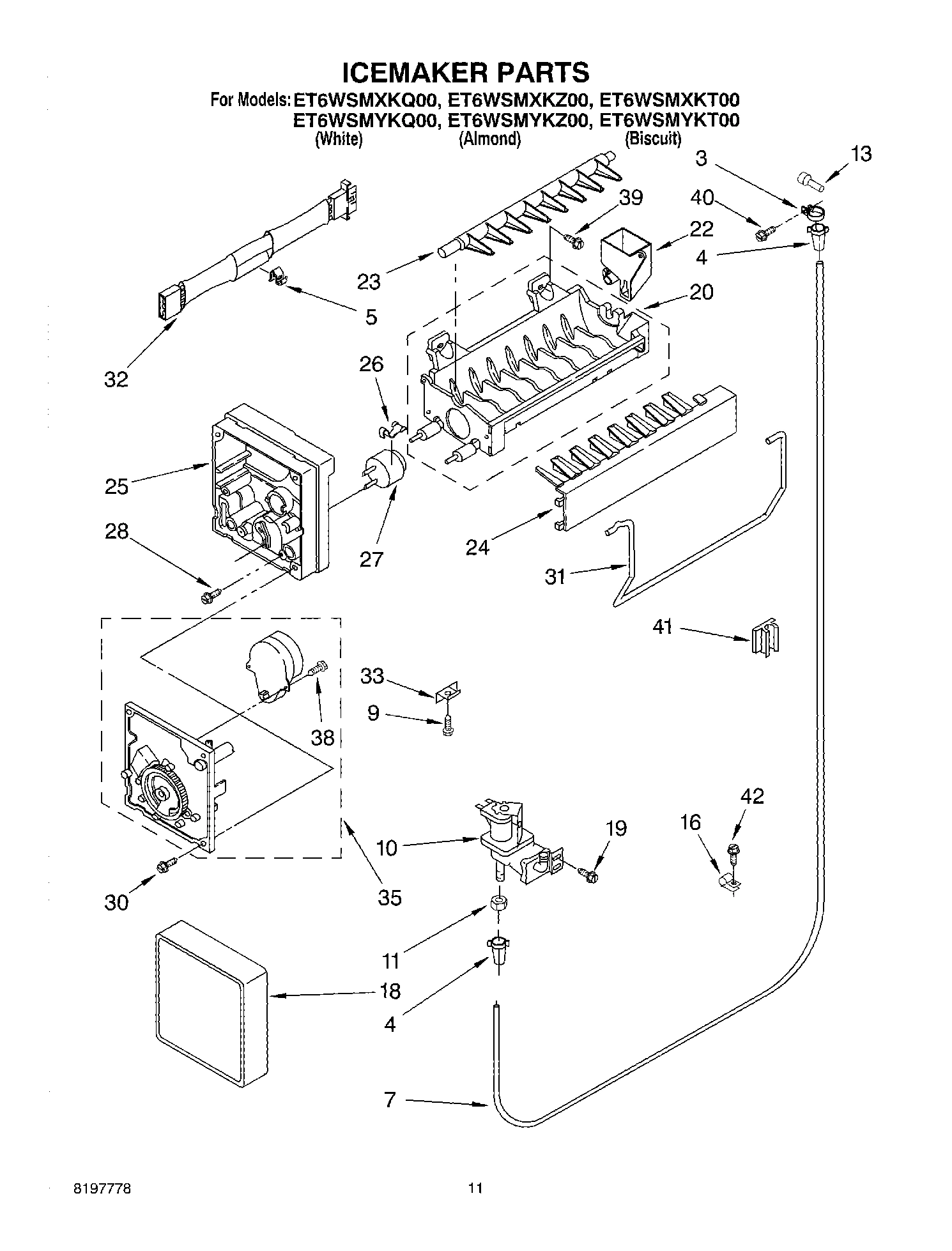 06 - ICEMAKER, OPTIONAL