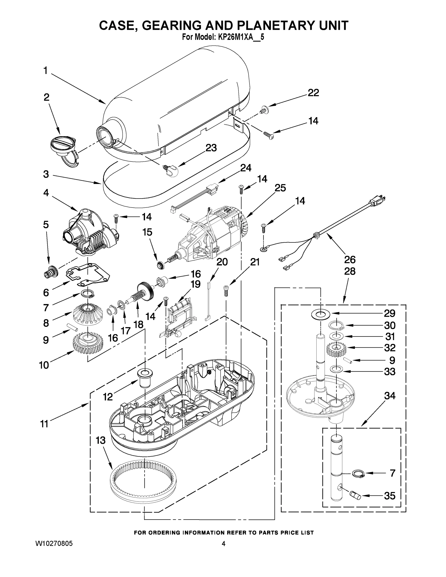 02 - CASE, GEARING AND PLANETARY UNIT