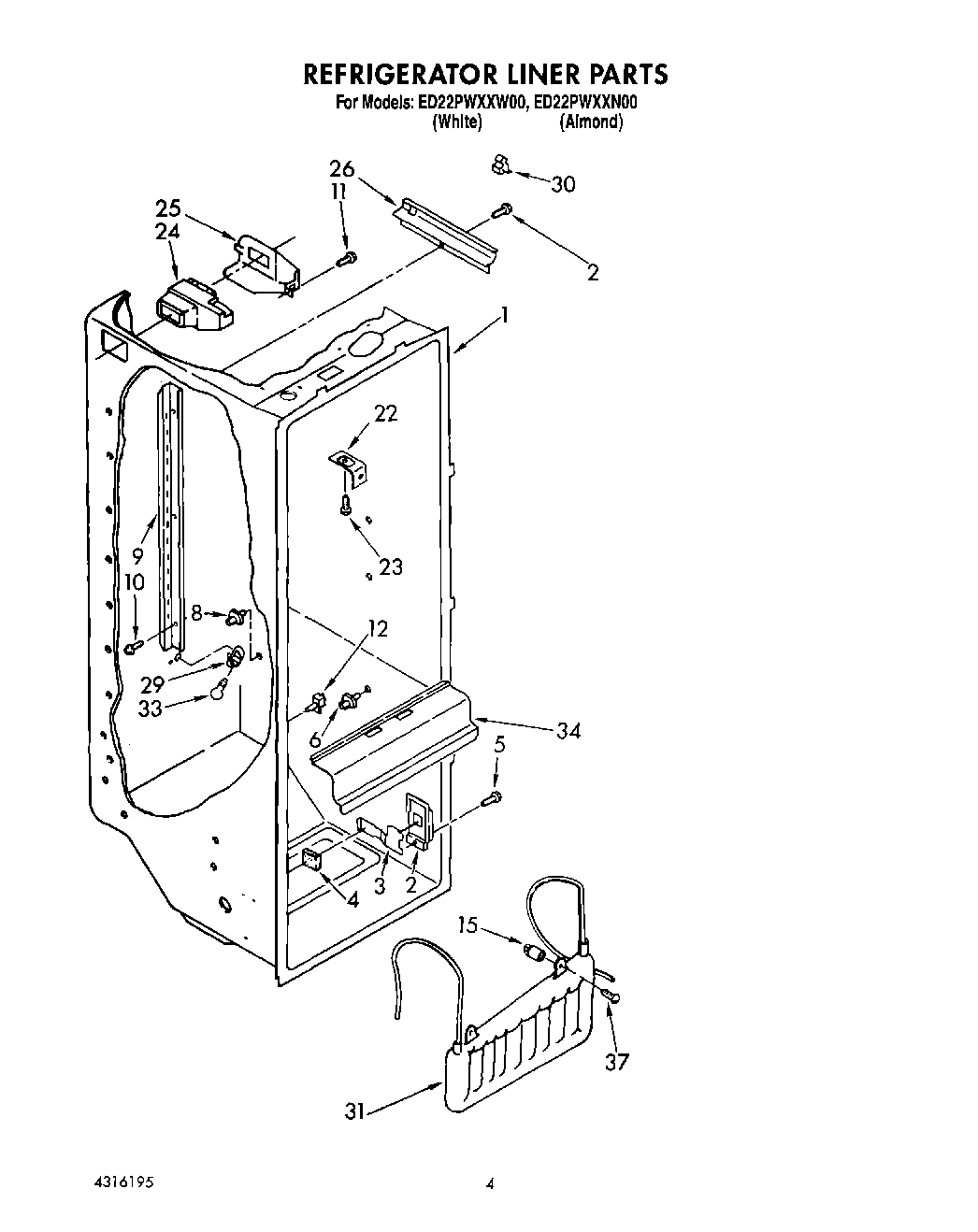 03 - REFRIGERATOR LINER