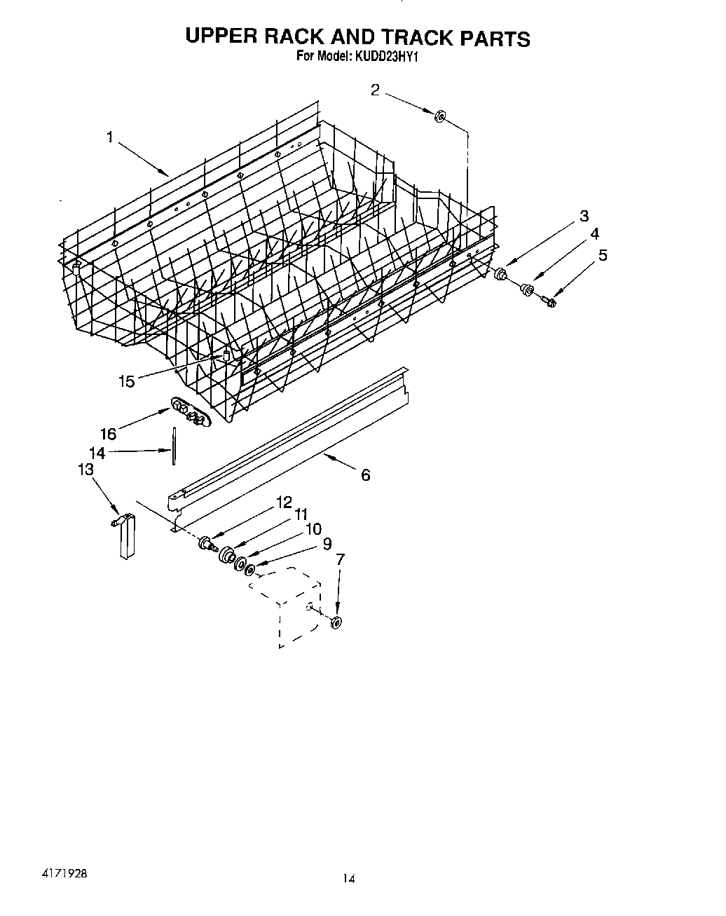 10 - UPPER RACK AND TRACK