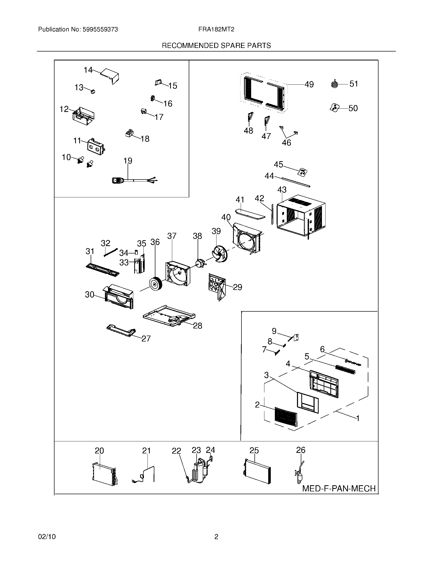 03 - RECOMMENDED SPARE PARTS