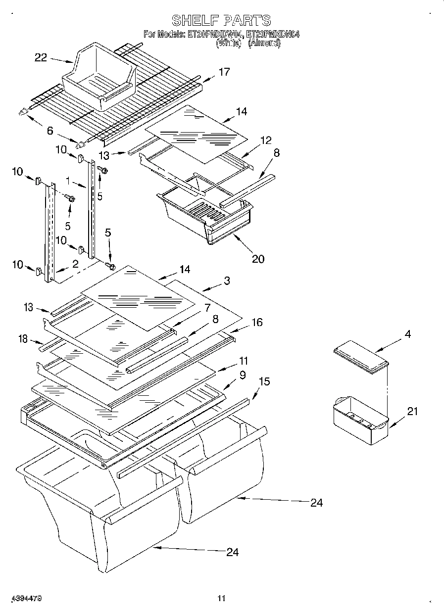 06 - SHELF, LIT/OPTIONAL