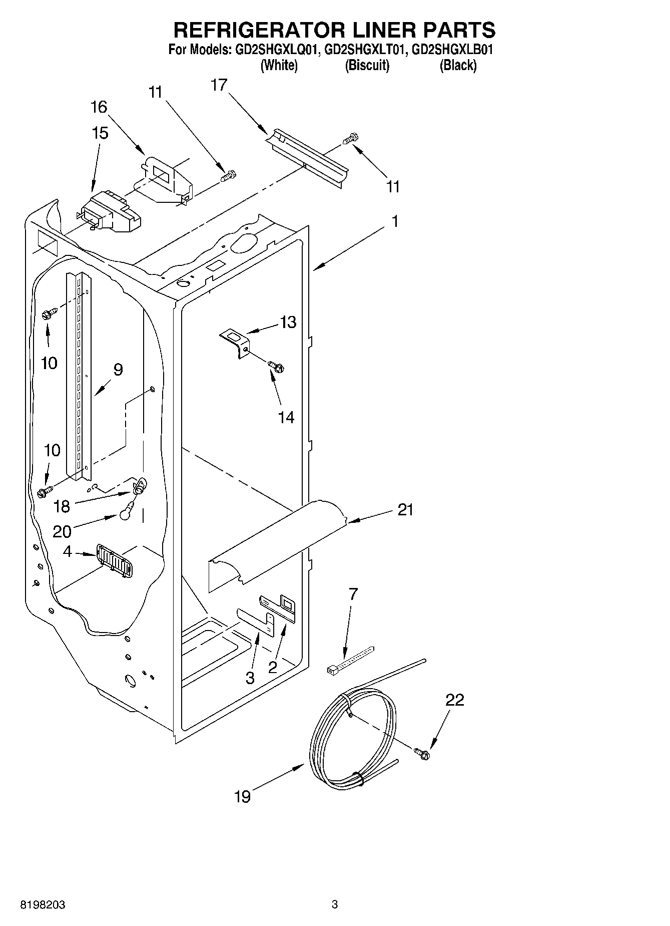 02 - REFRIGERATOR LINER