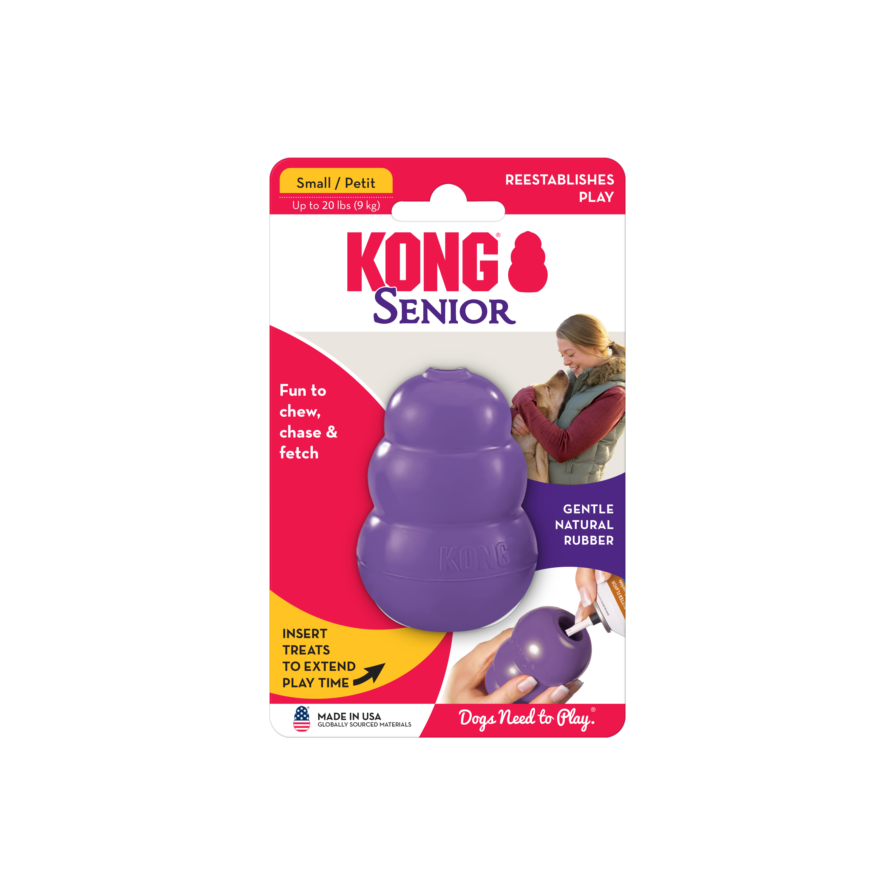 KONG Senior onpack Produktbild