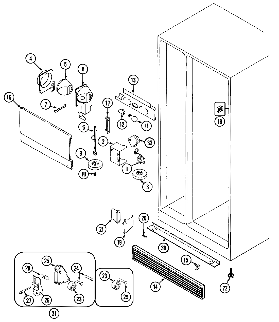 04 - FRESH FOOD COMPARTMENT