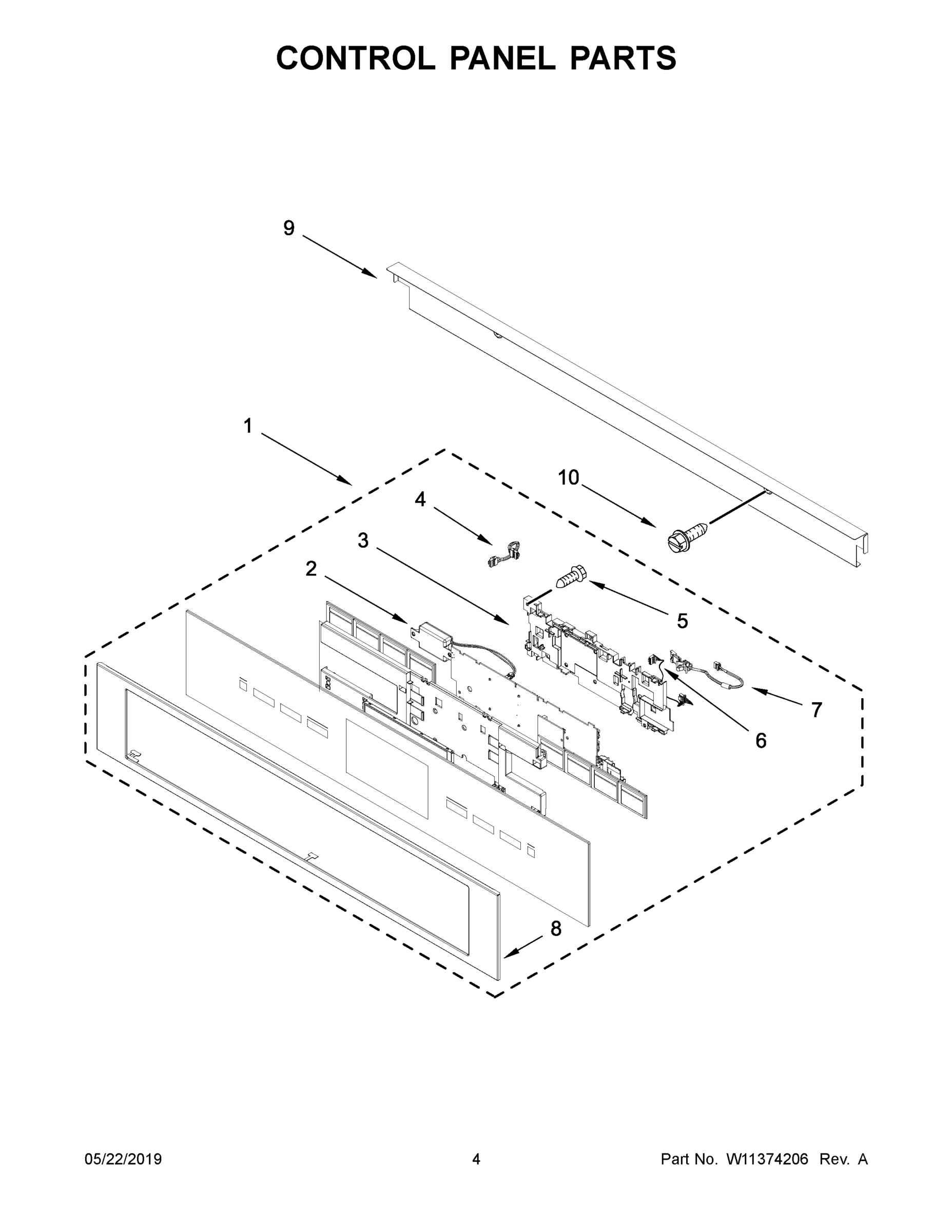 03 - CONTROL PANEL PARTS
