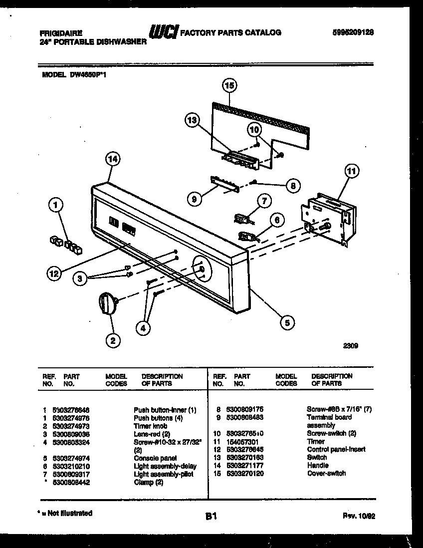 02 - CONSOLE AND CONTROL PARTS