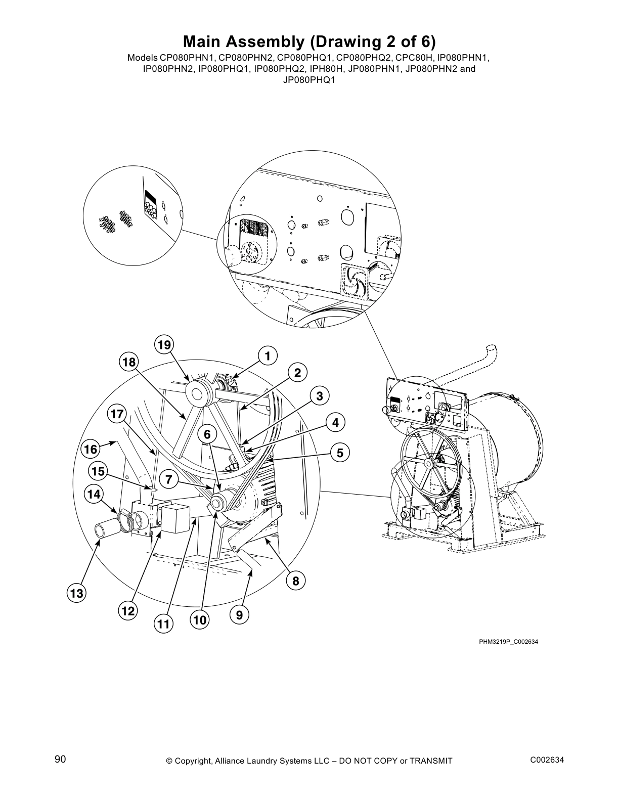 Main Assembly (Drawing 2 of 6)