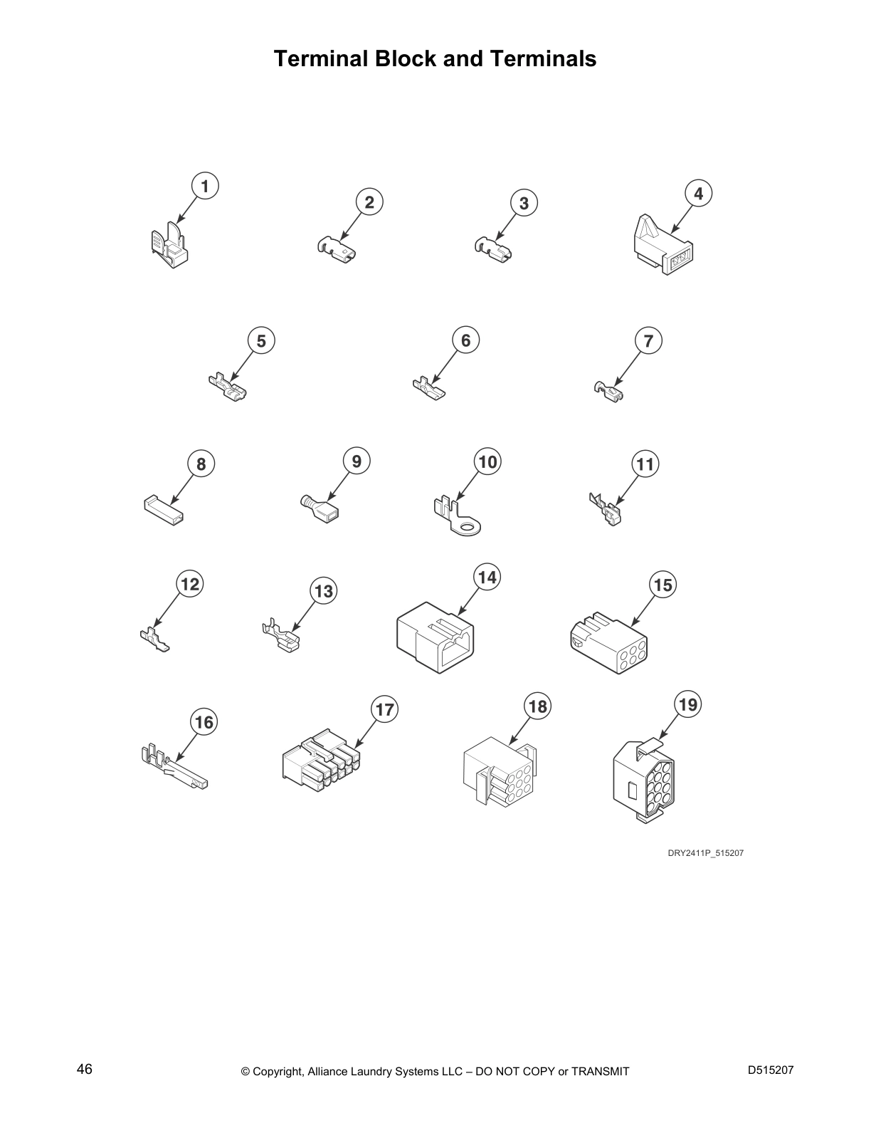 Terminal Block and Terminals