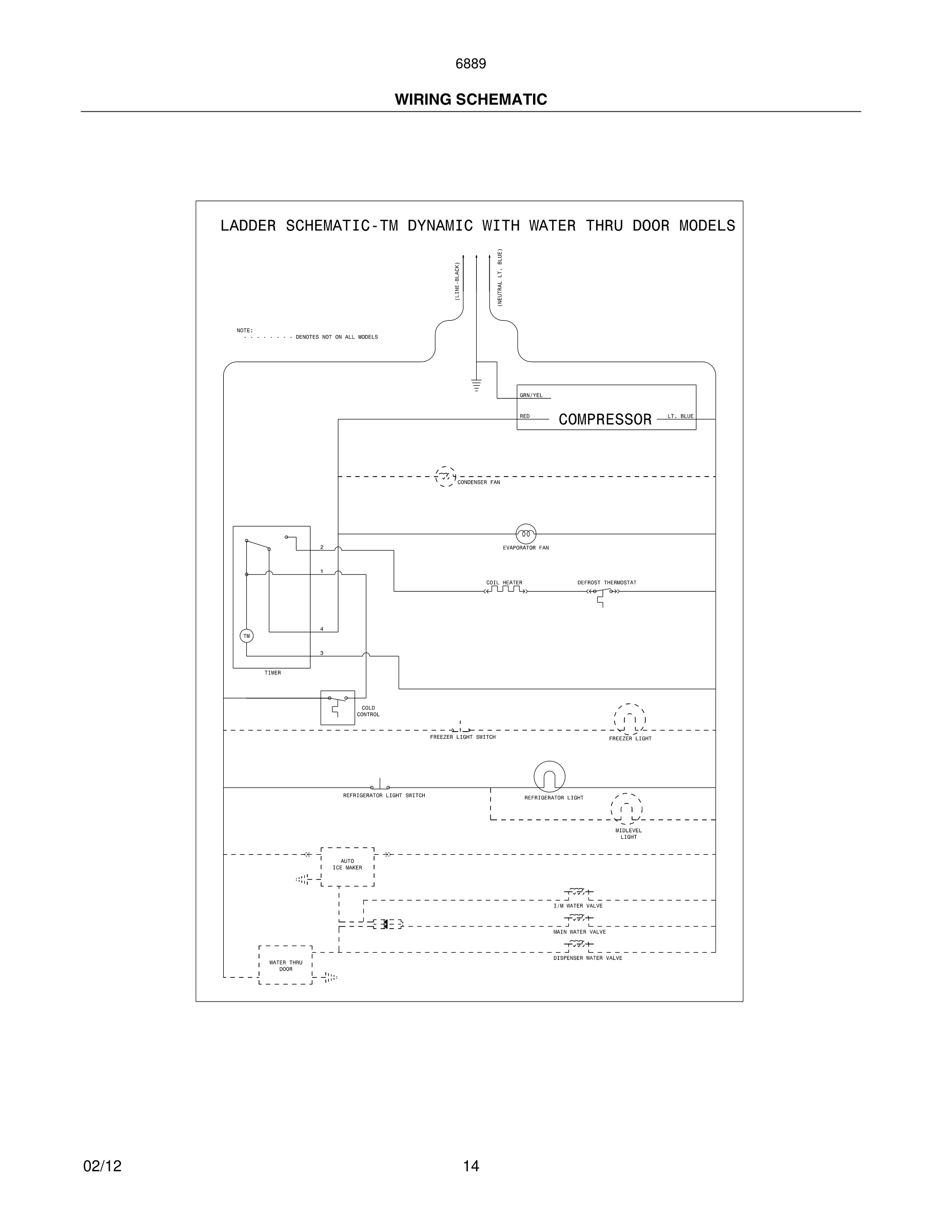 14 - WIRING SCHEMATIC