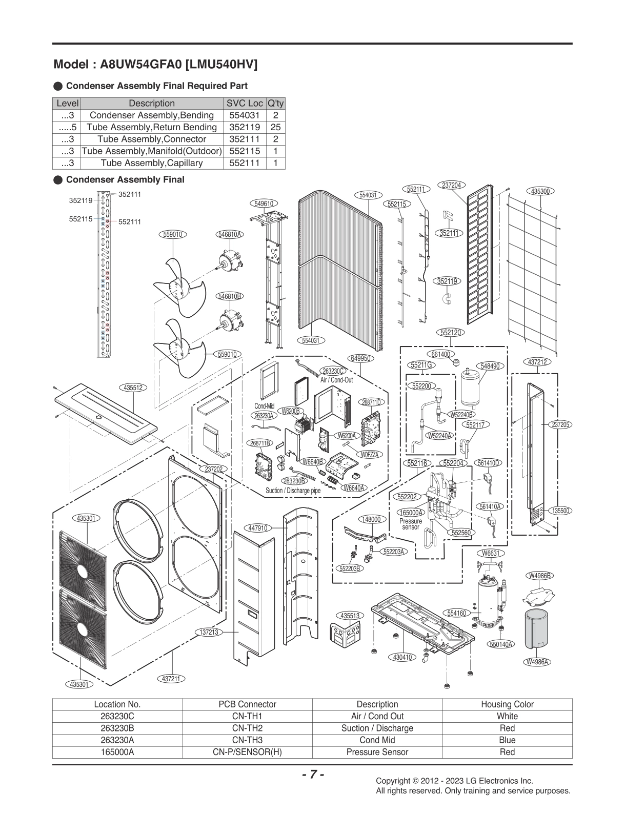 CONDENSER ASSEMBLY