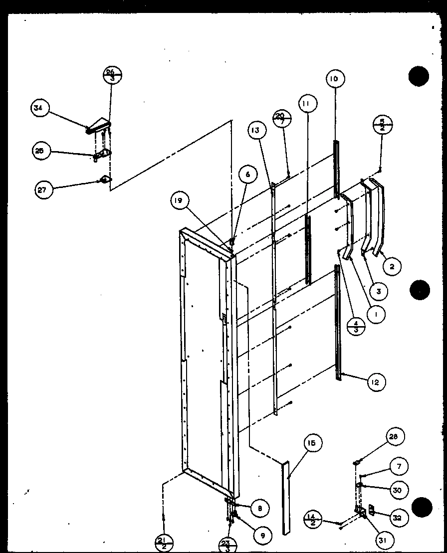 04 - FZ DOOR HINGE AND TRIM PARTS