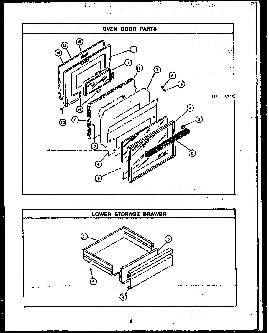 05 - OVEN DOOR PARTS