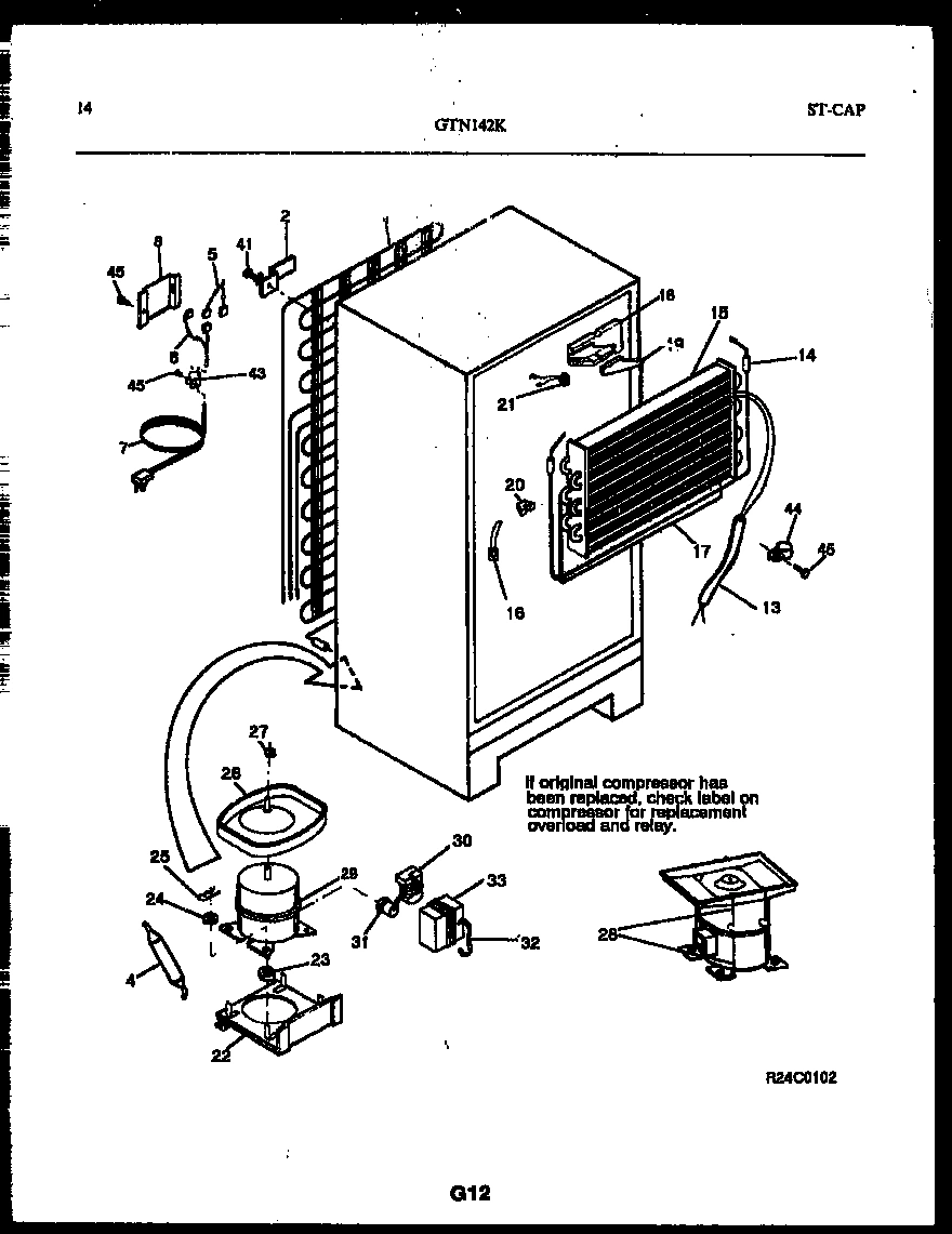 08 - SYSTEM AND AUTOMATIC DEFROST PARTS