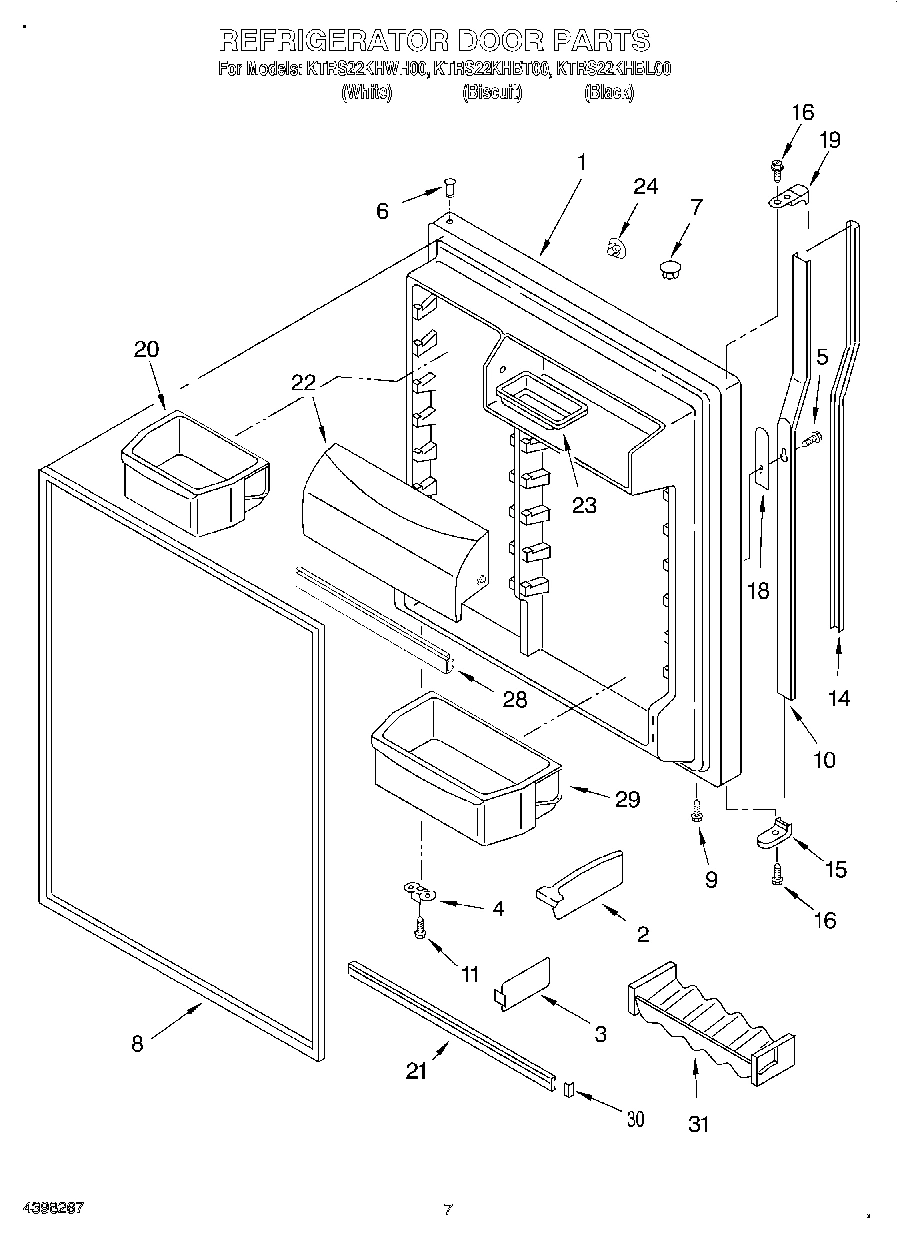 04 - REFRIGERATOR DOOR