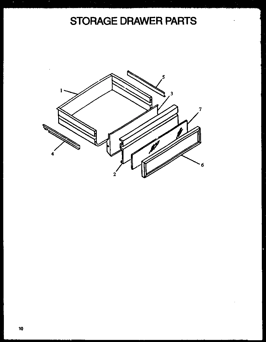 08 - STORAGE DRAWER PARTS